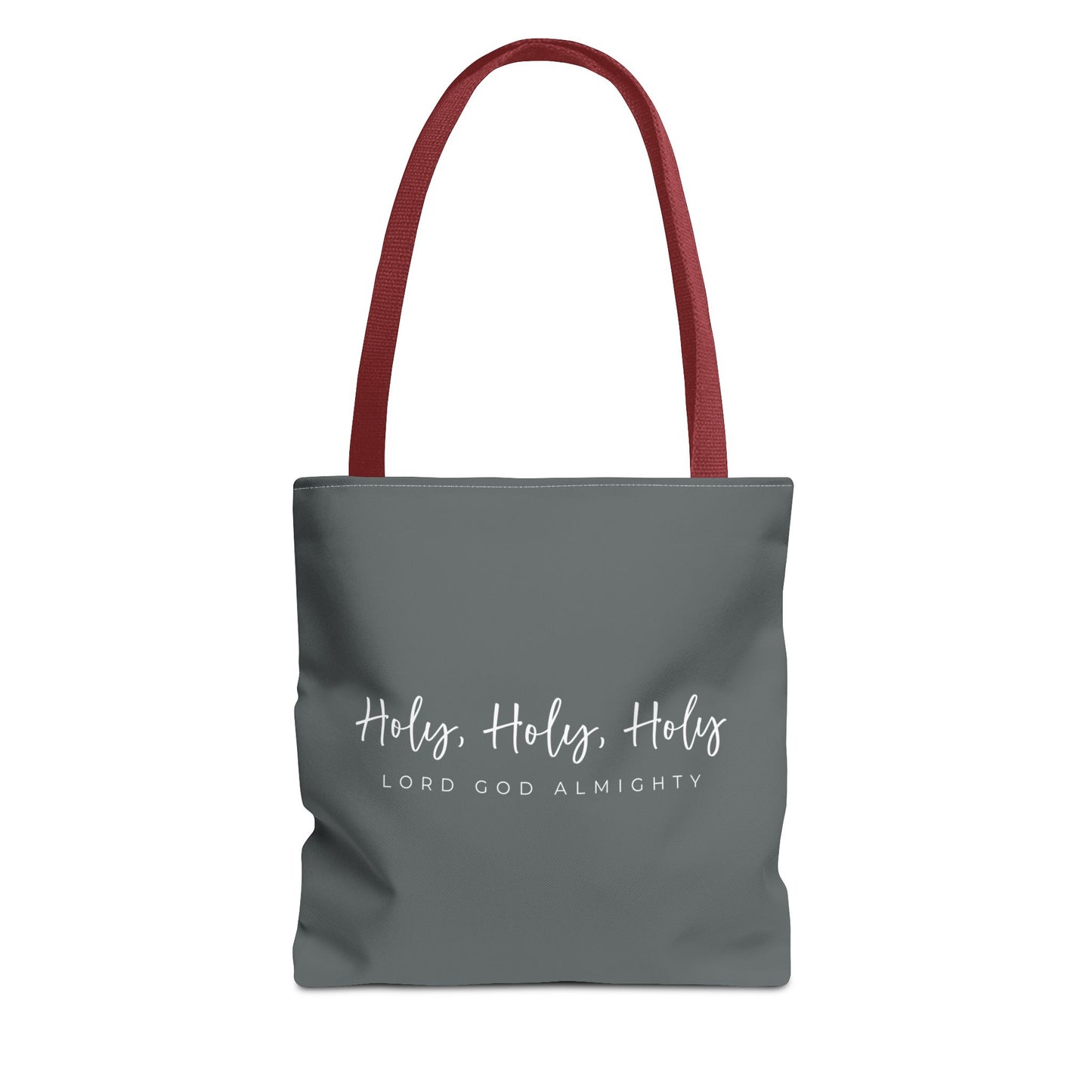 (tote bags) Holy Holy Holy Lord God Almighty (grey)