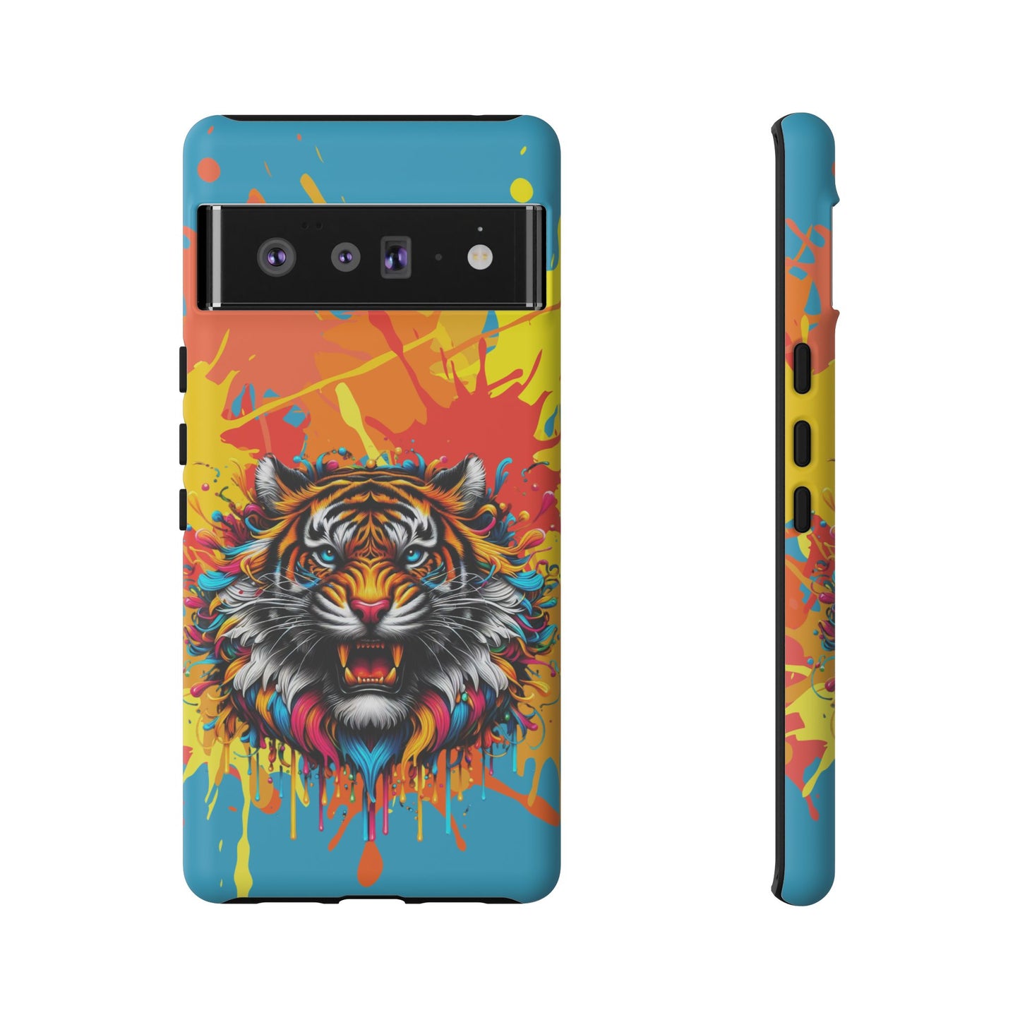 (phone cases) Roaring Tiger Tough Cases