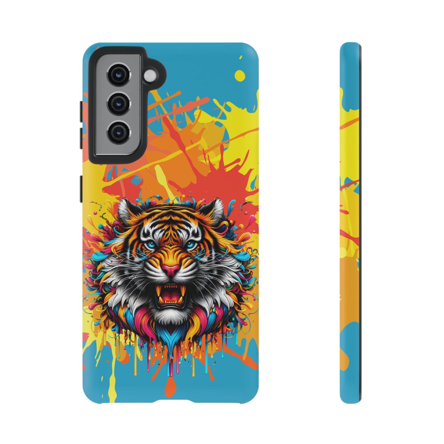 (phone cases) Roaring Tiger Tough Cases