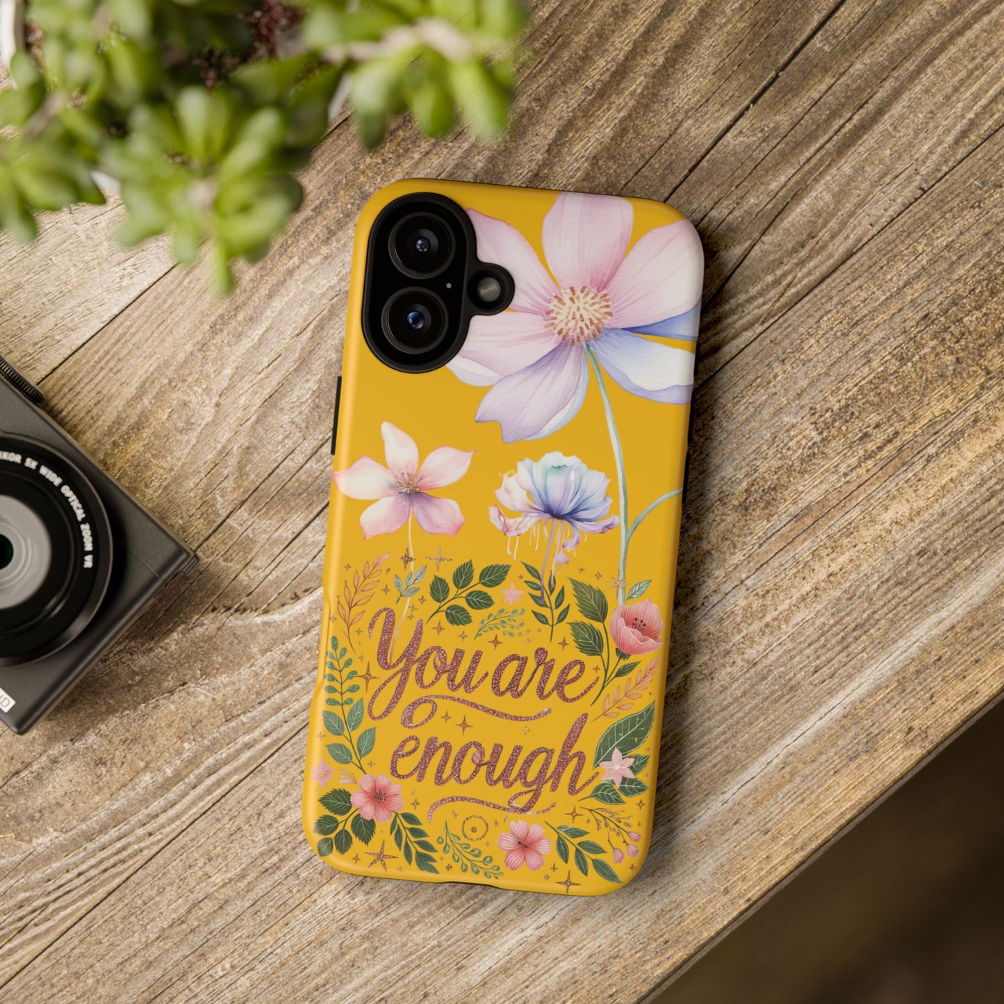 (phone cases) You Are Enough Tough Cases