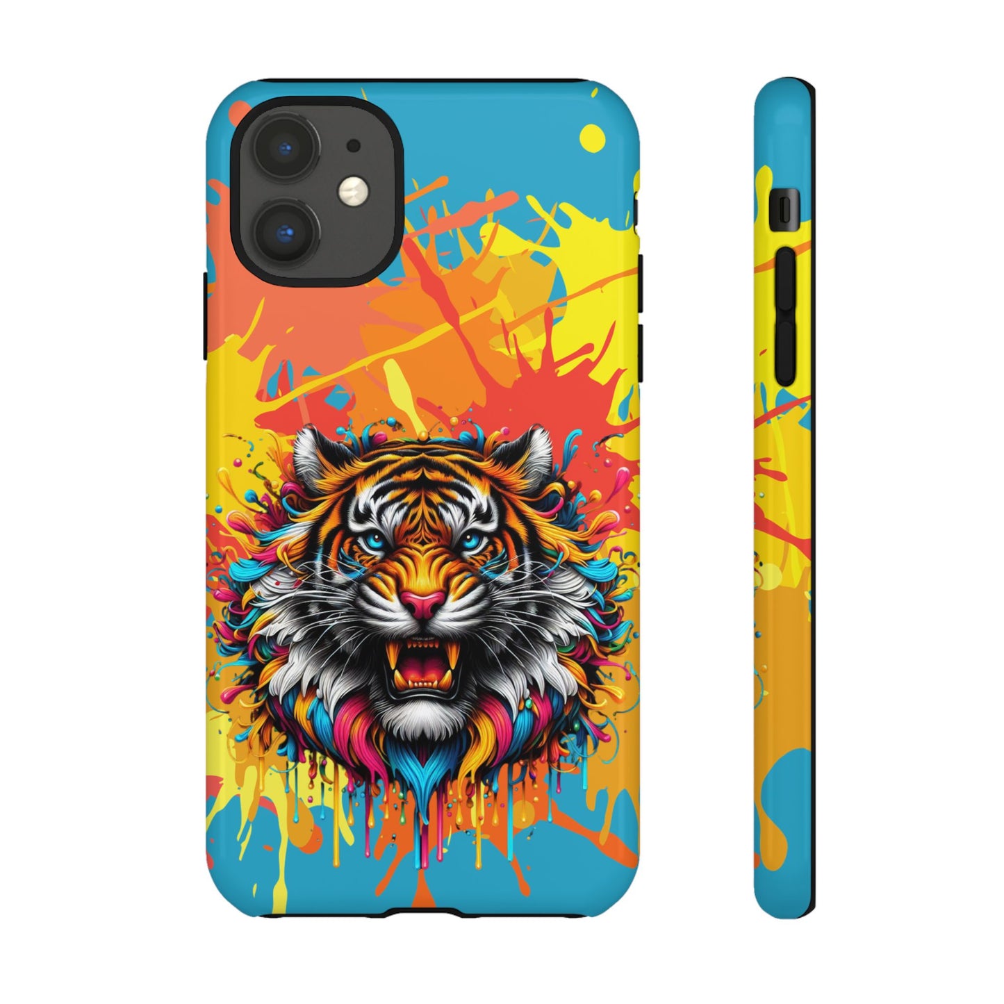 (phone cases) Roaring Tiger Tough Cases