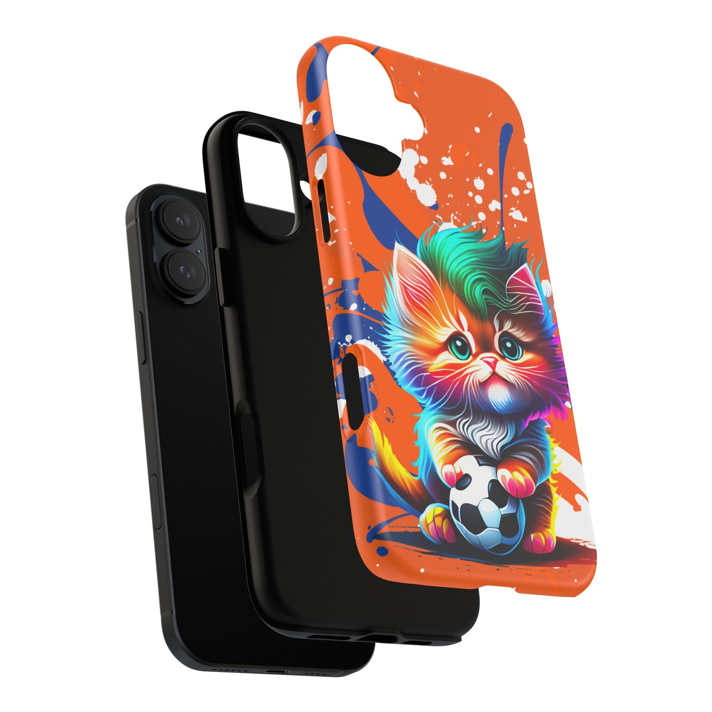 (phone cases) Baby Face Kitty Tough Cases