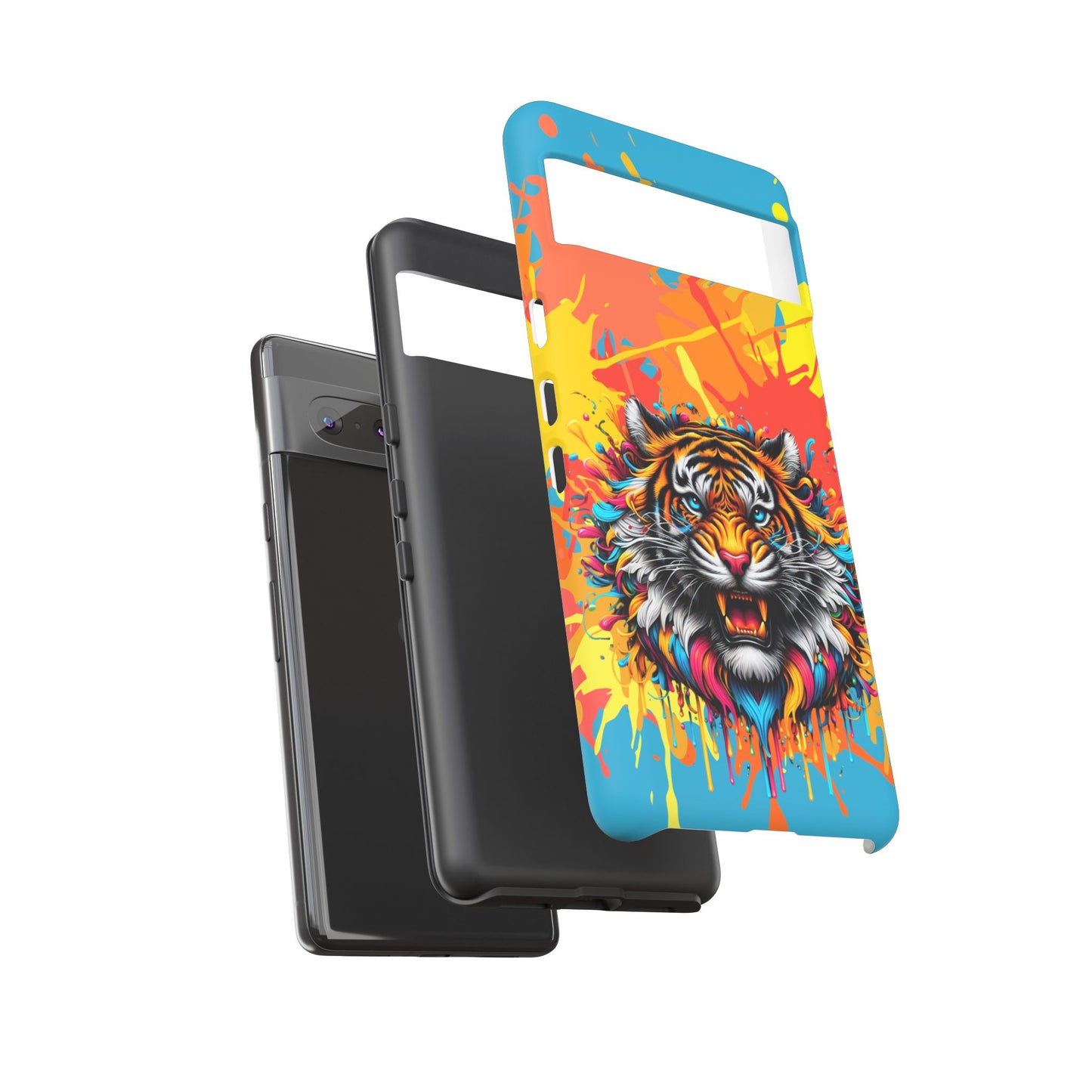 (phone cases) Roaring Tiger Tough Cases