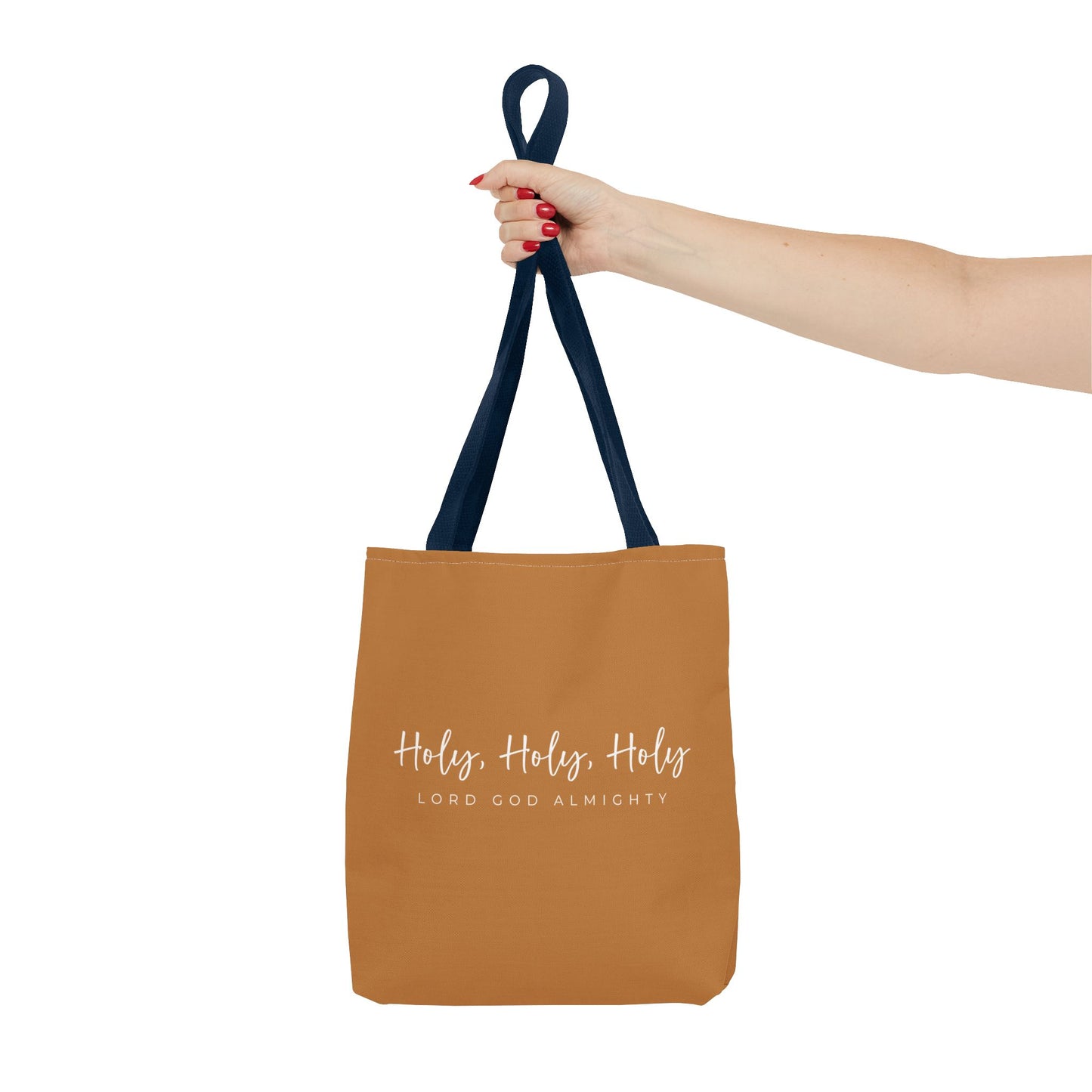 (tote bags) Holy Holy Holy Lord God Almighty (light brown)