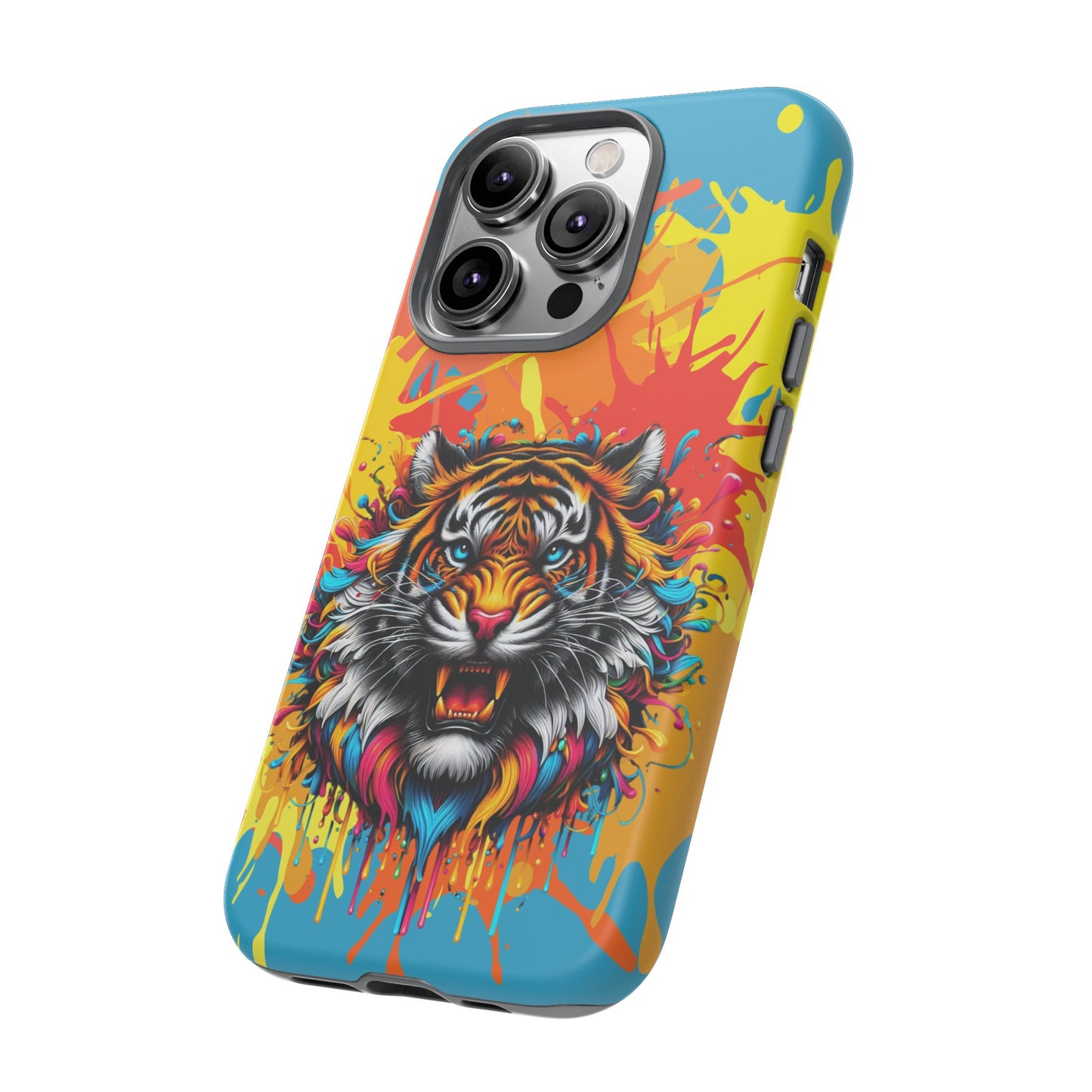 (phone cases) Roaring Tiger Tough Cases