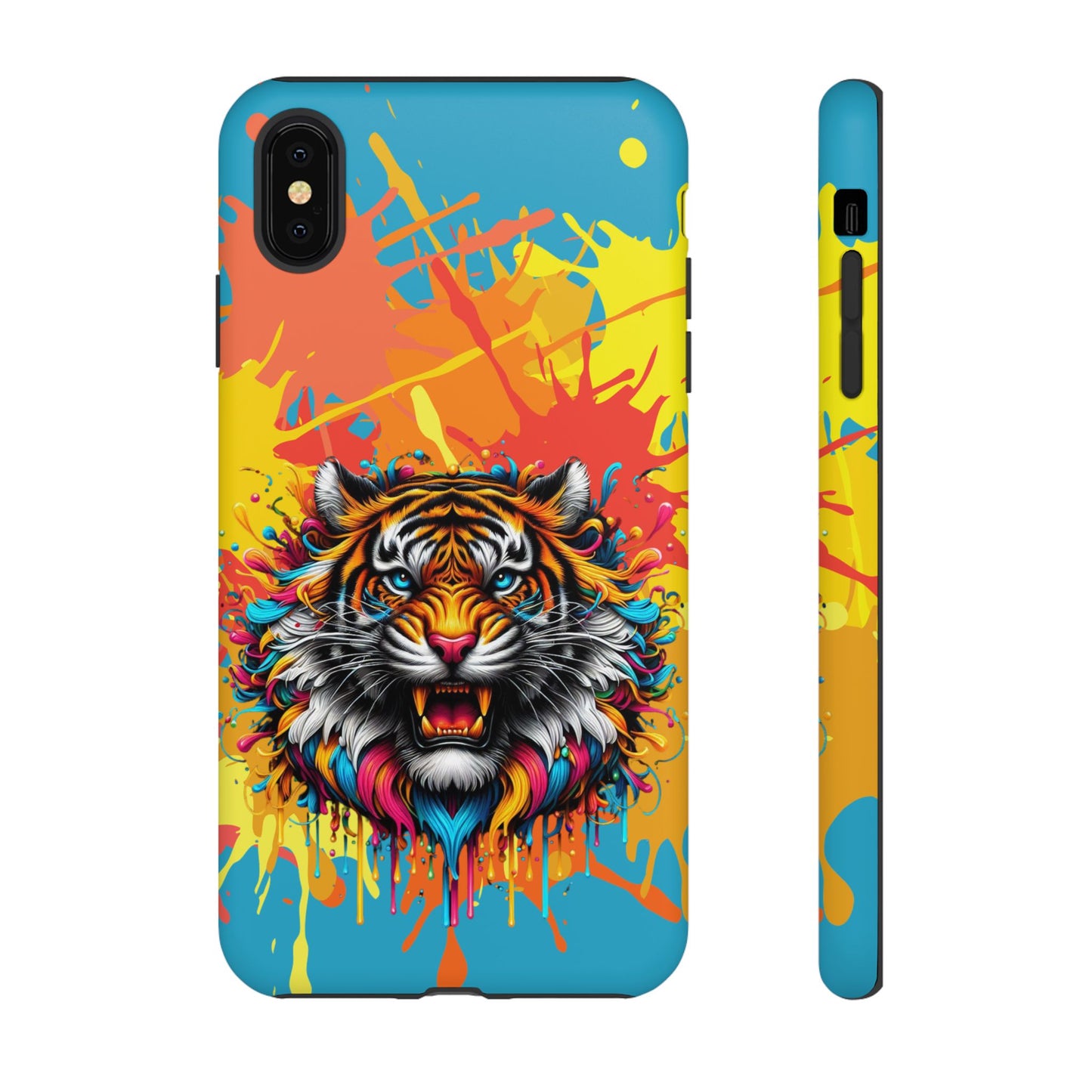 (phone cases) Roaring Tiger Tough Cases