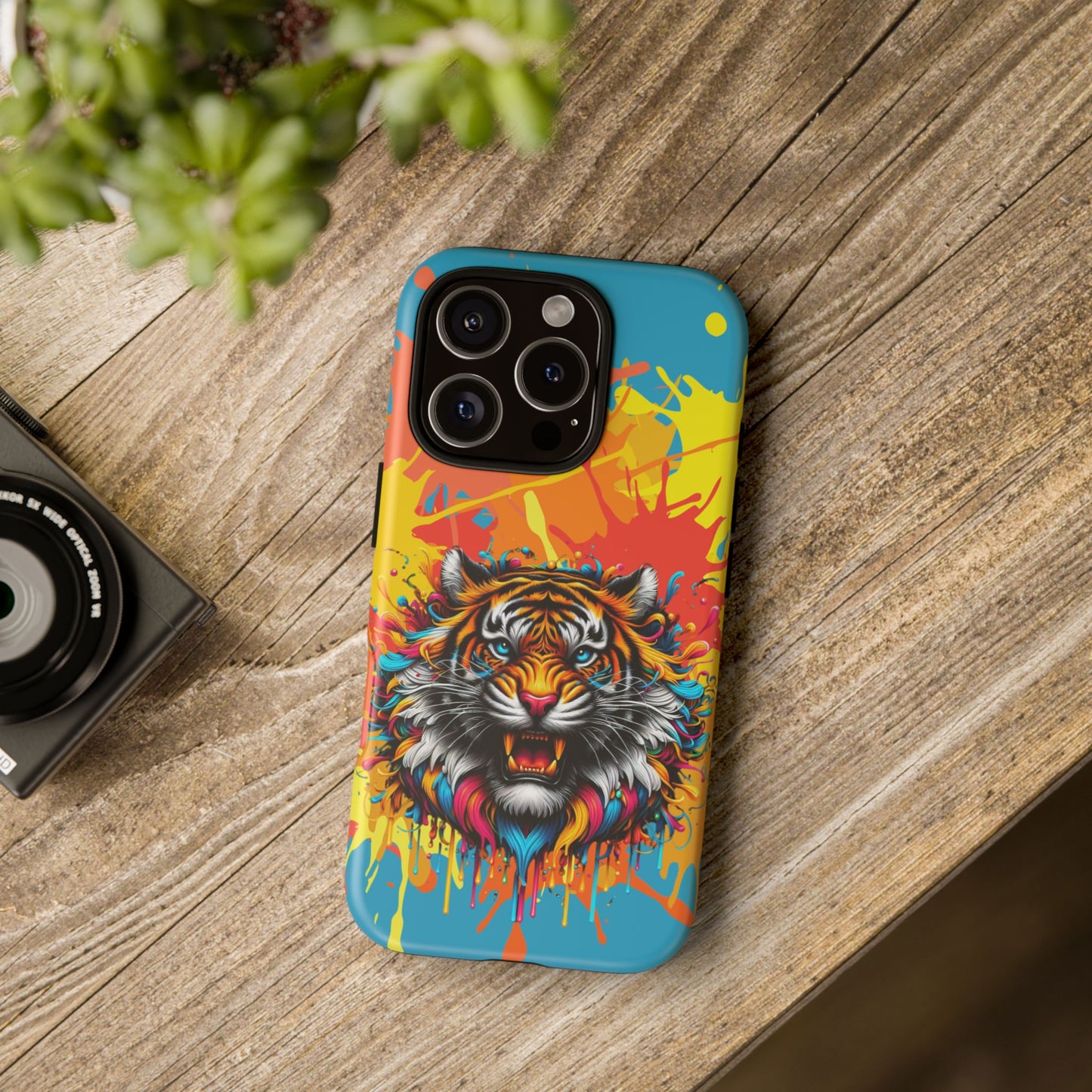 (phone cases) Roaring Tiger Tough Cases