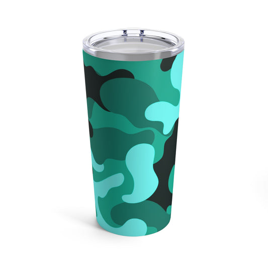 Camoflouge Tumbler 20oz (turquois)