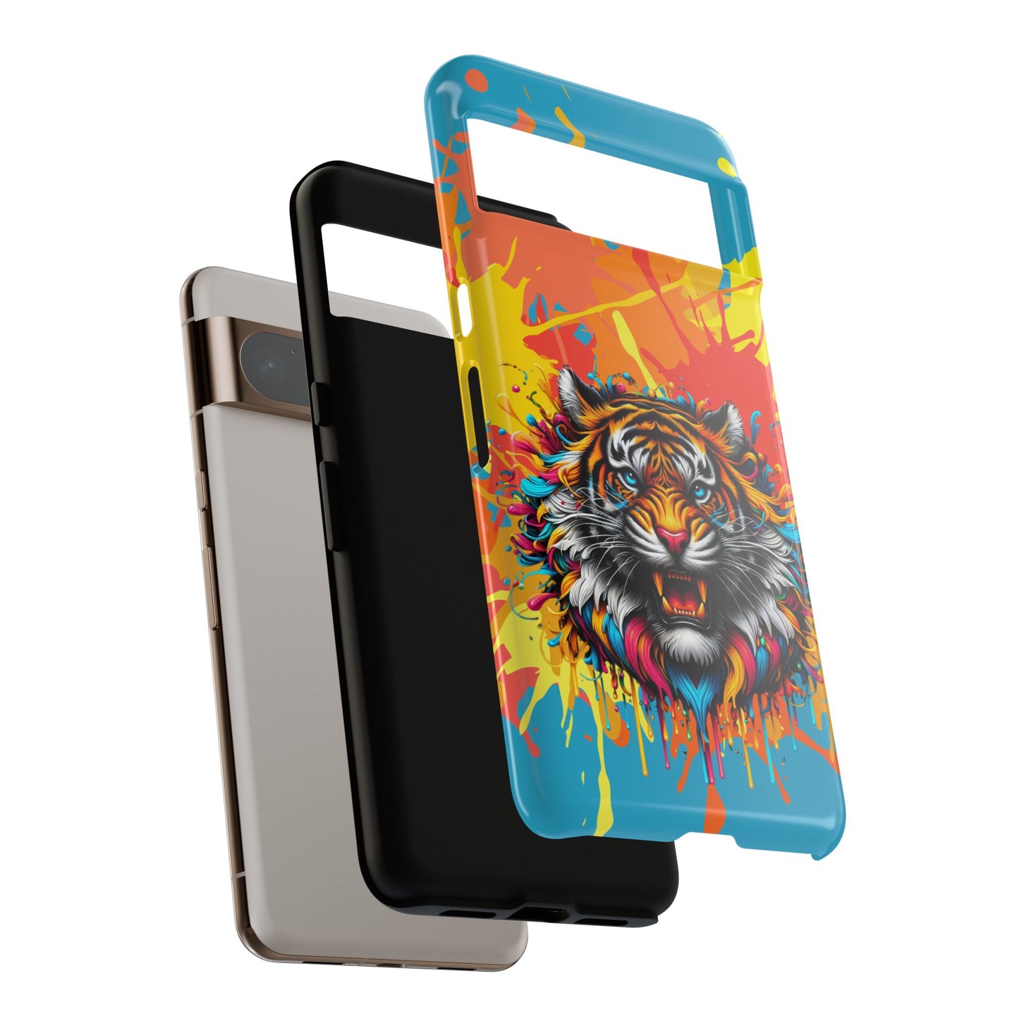 (phone cases) Roaring Tiger Tough Cases