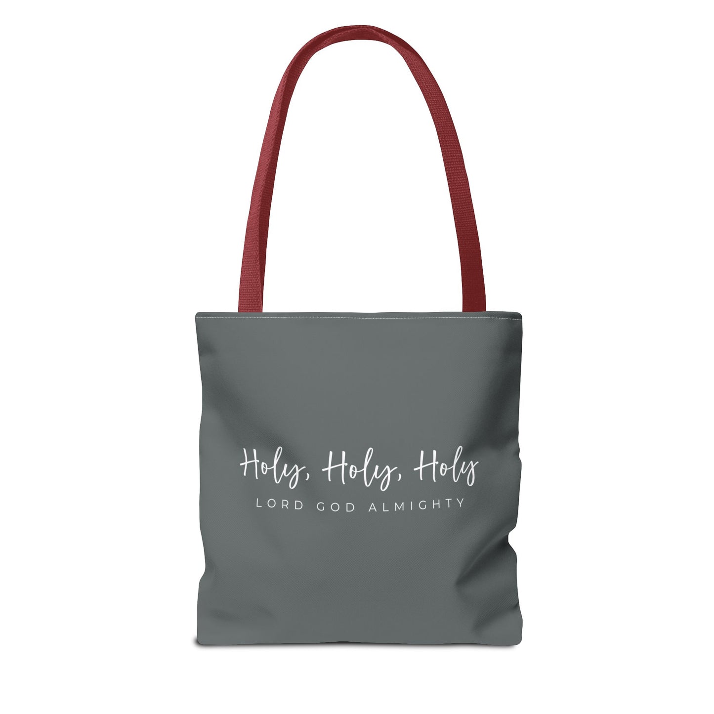 (tote bags) Holy Holy Holy Lord God Almighty (grey)