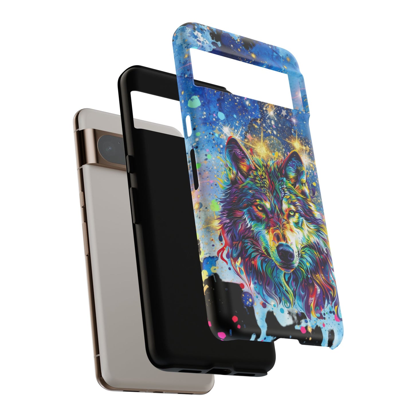 (phone cases) Starlight wolf Tough Cases