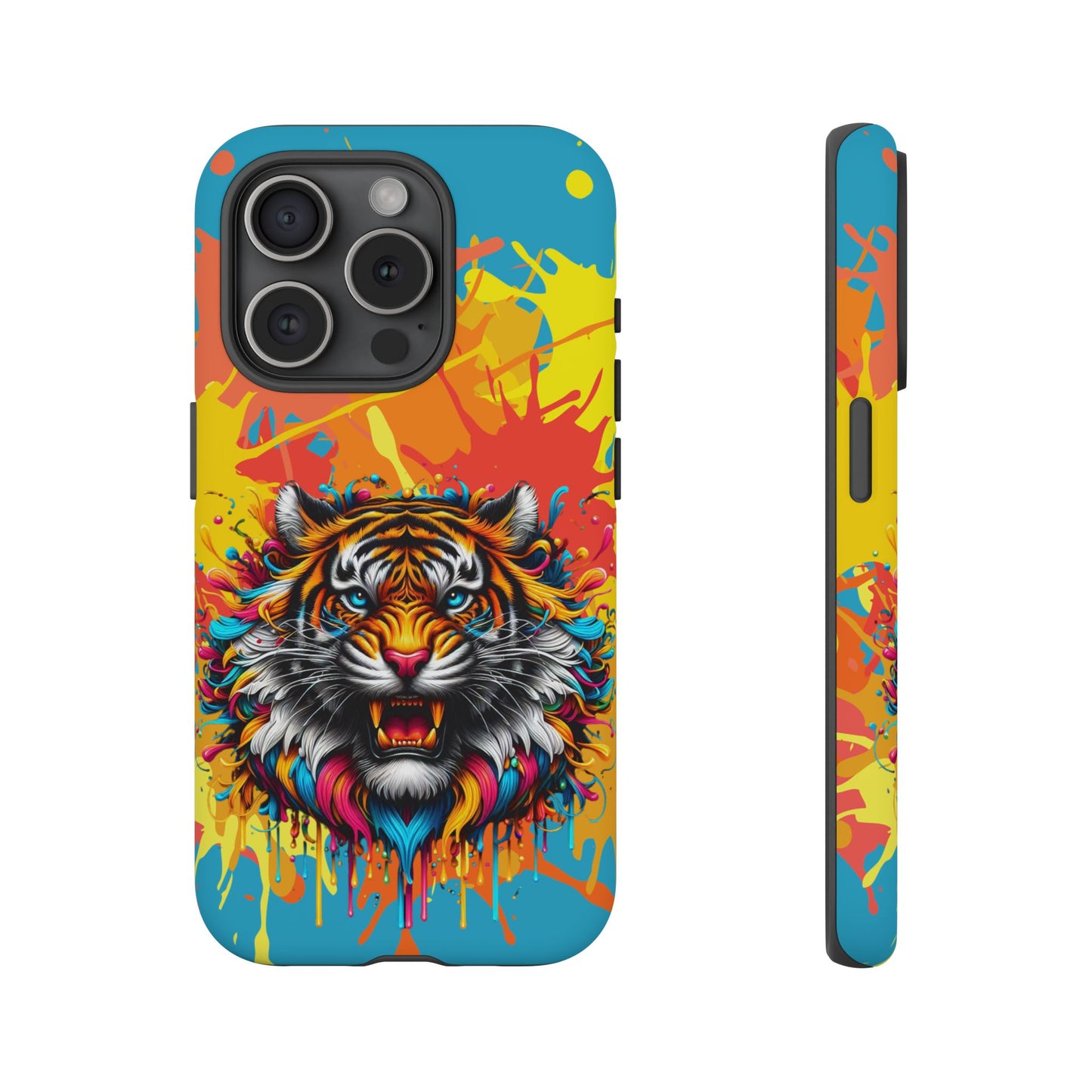 (phone cases) Roaring Tiger Tough Cases