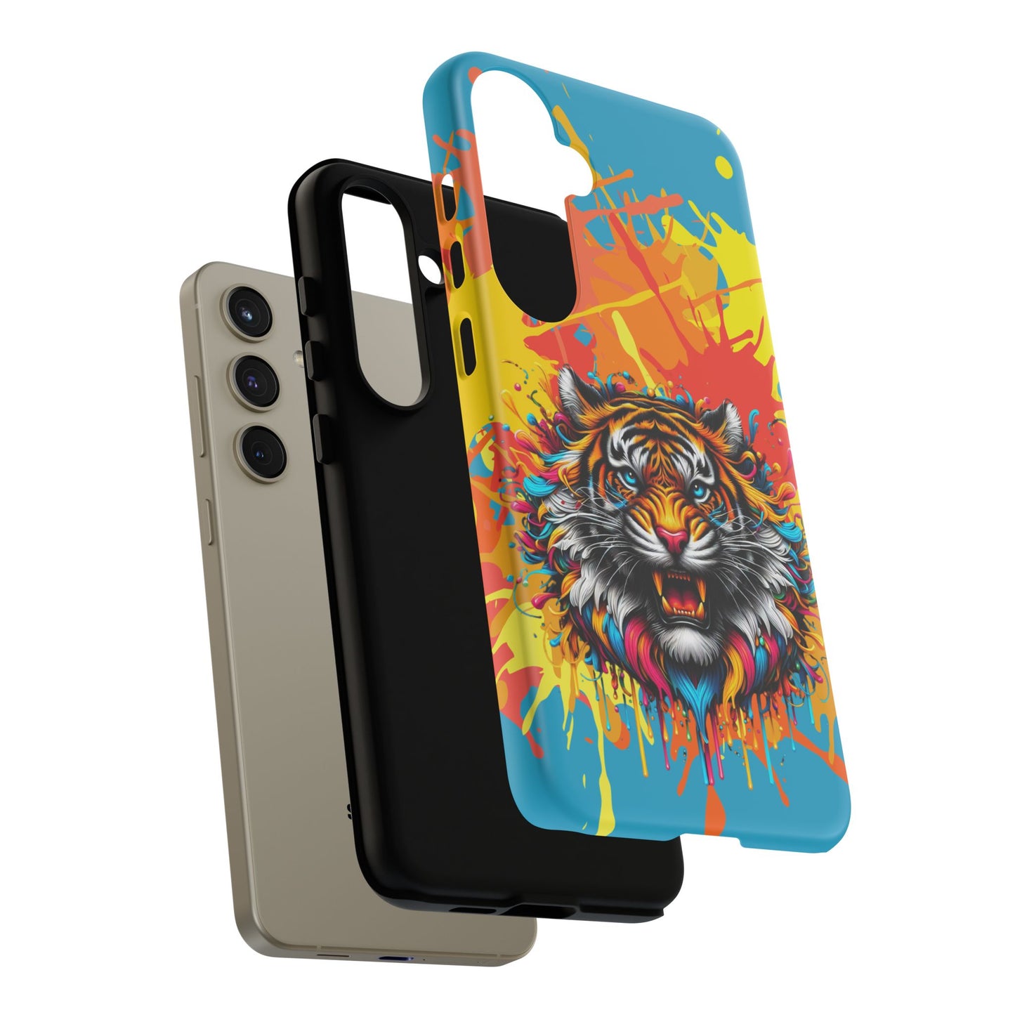 (phone cases) Roaring Tiger Tough Cases