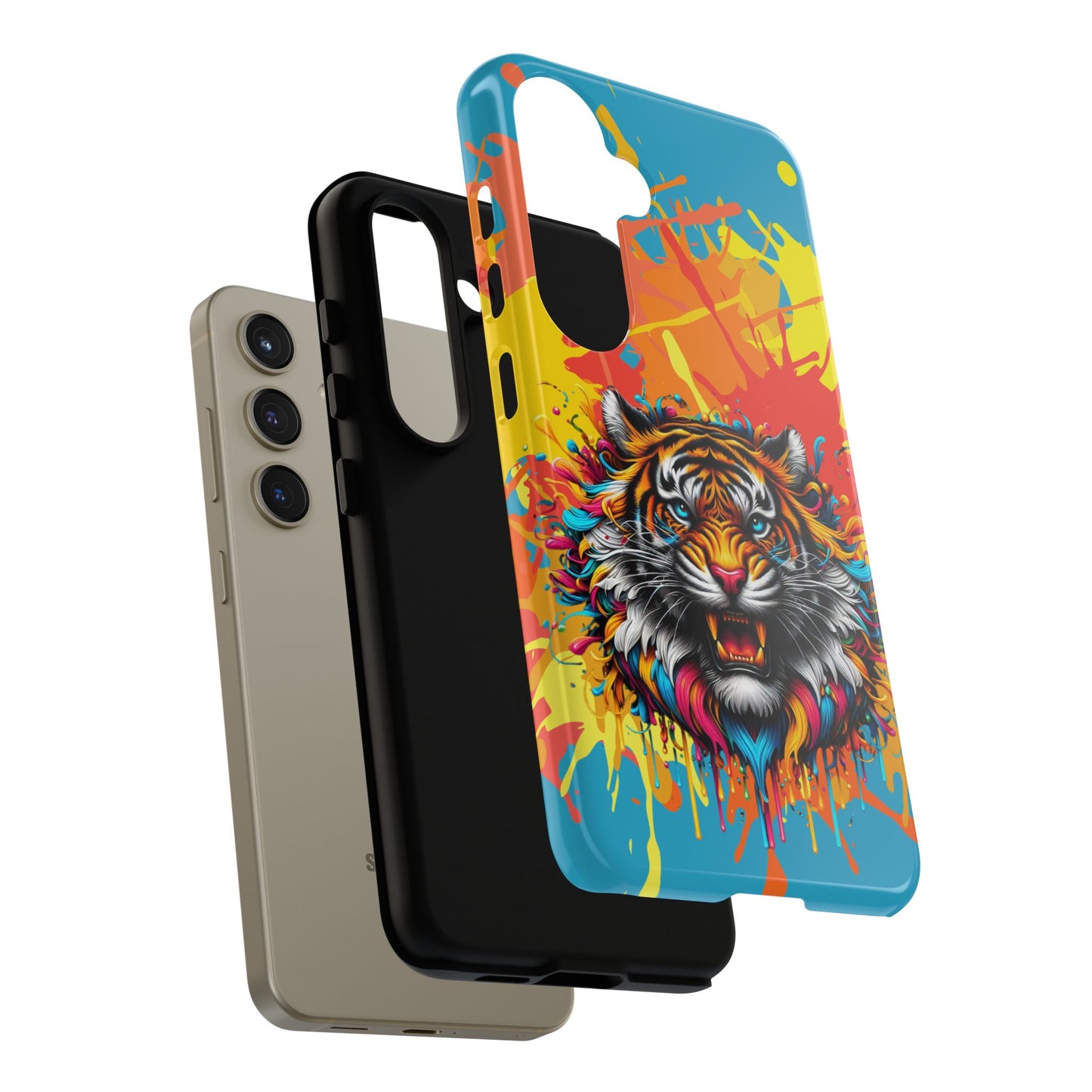 (phone cases) Roaring Tiger Tough Cases