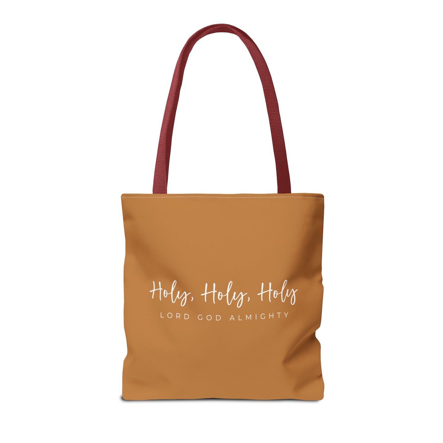 (tote bags) Holy Holy Holy Lord God Almighty (light brown)