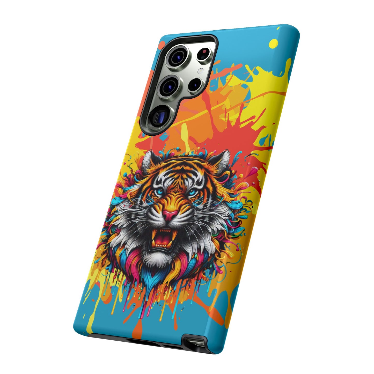 (phone cases) Roaring Tiger Tough Cases