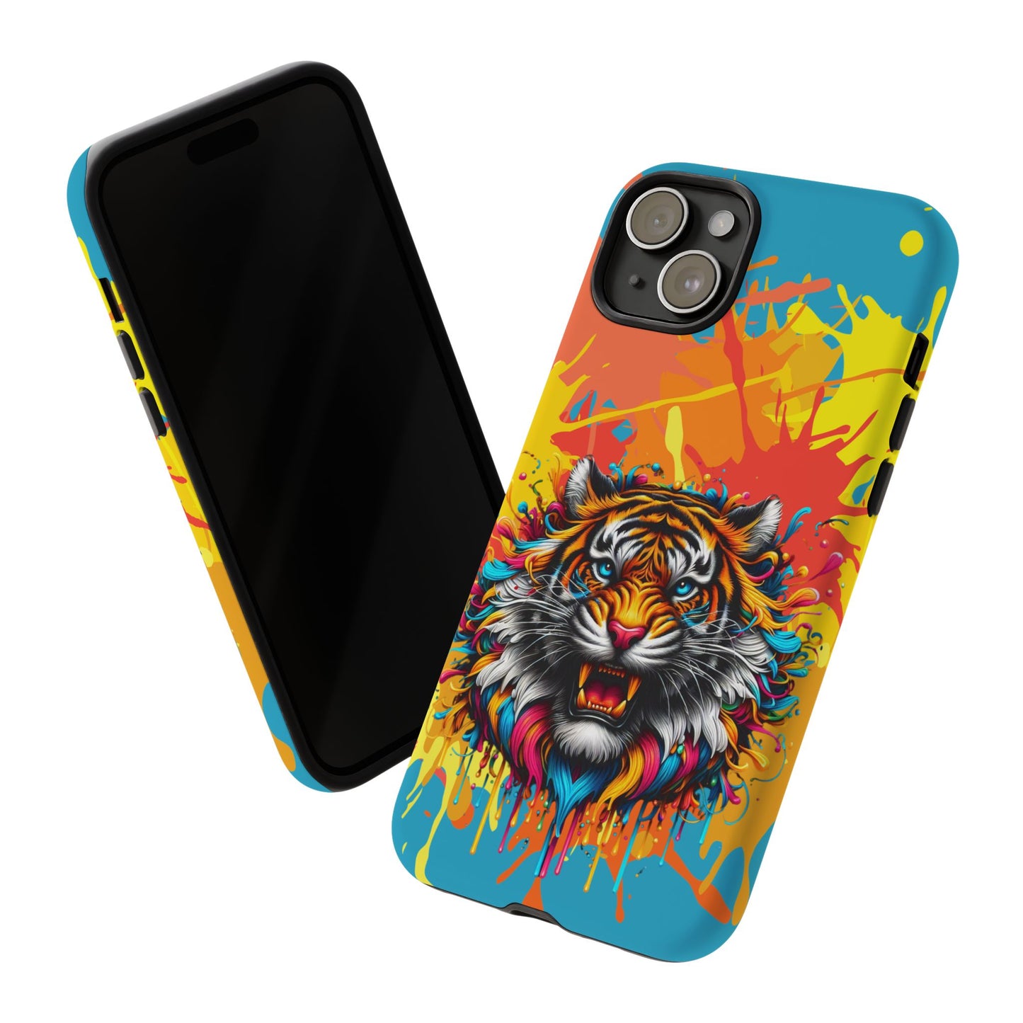 (phone cases) Roaring Tiger Tough Cases