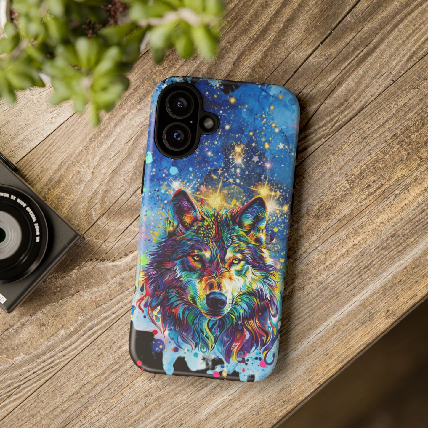 (phone cases) Starlight wolf Tough Cases