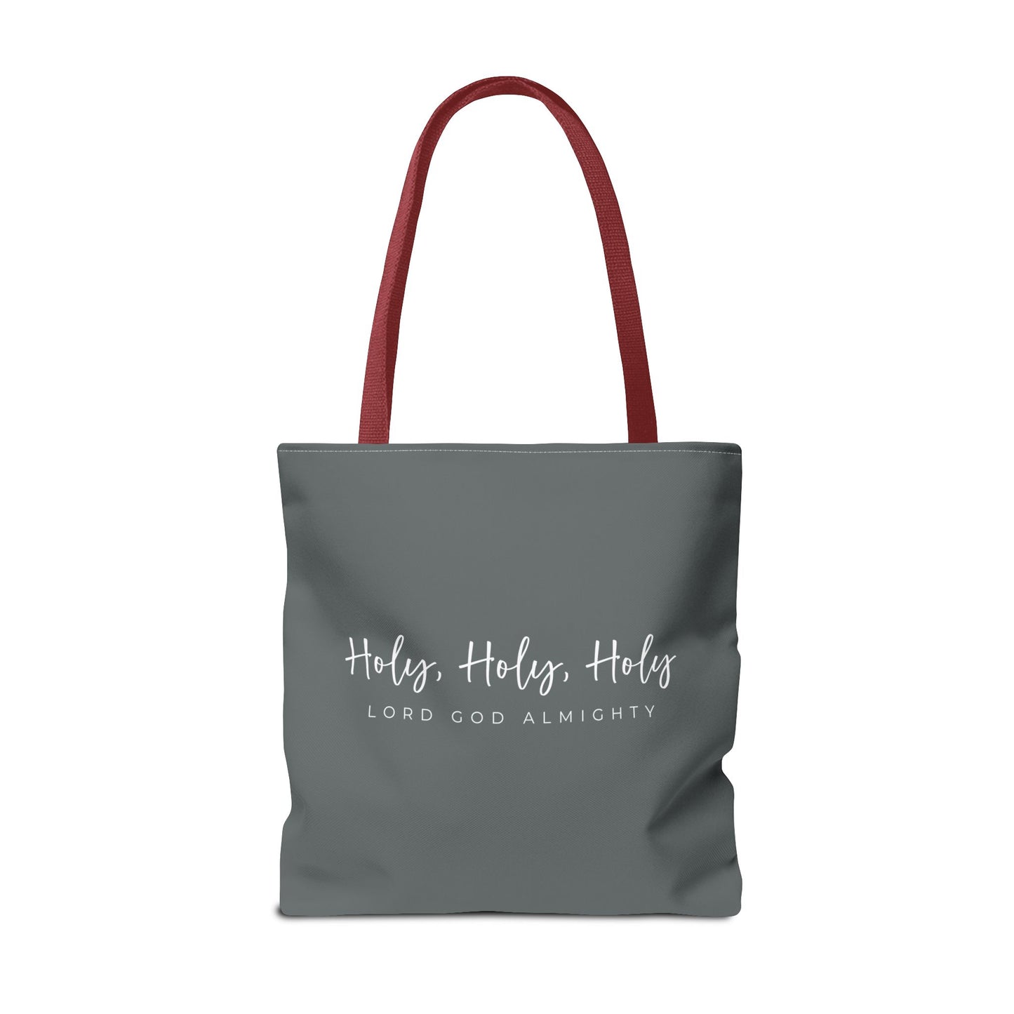 (tote bags) Holy Holy Holy Lord God Almighty (grey)