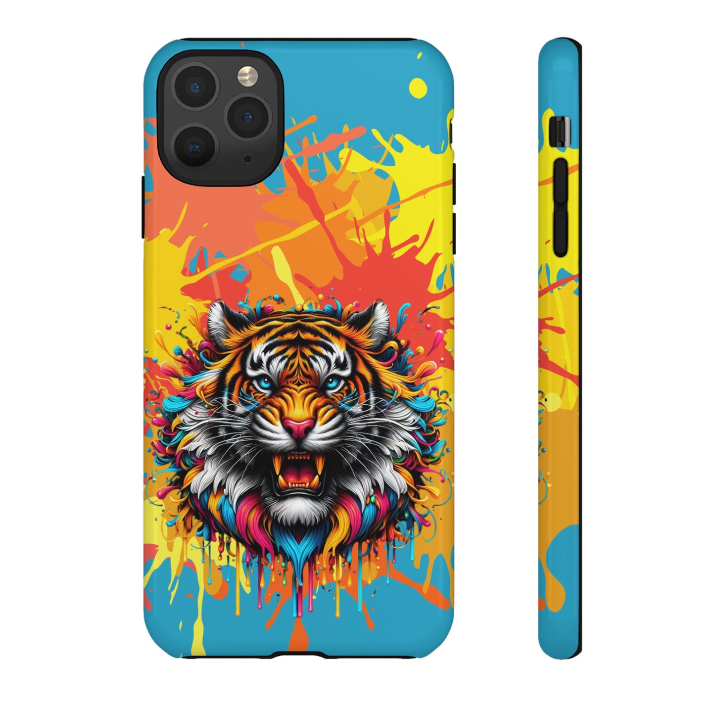 (phone cases) Roaring Tiger Tough Cases