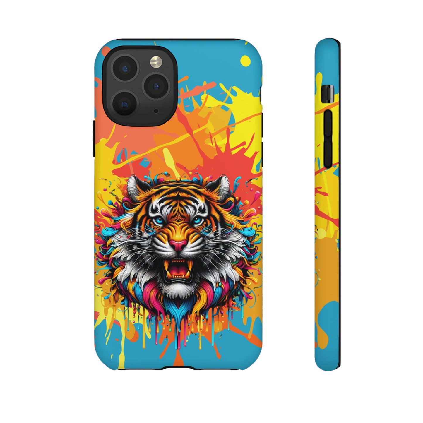 (phone cases) Roaring Tiger Tough Cases