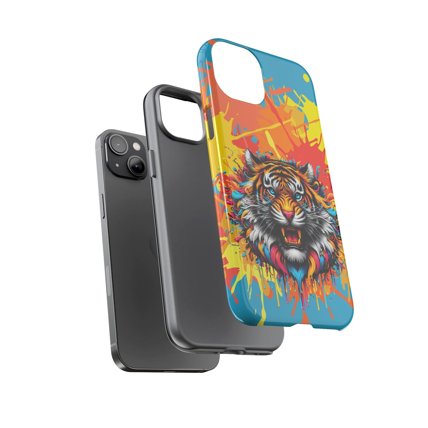 (phone cases) Roaring Tiger Tough Cases