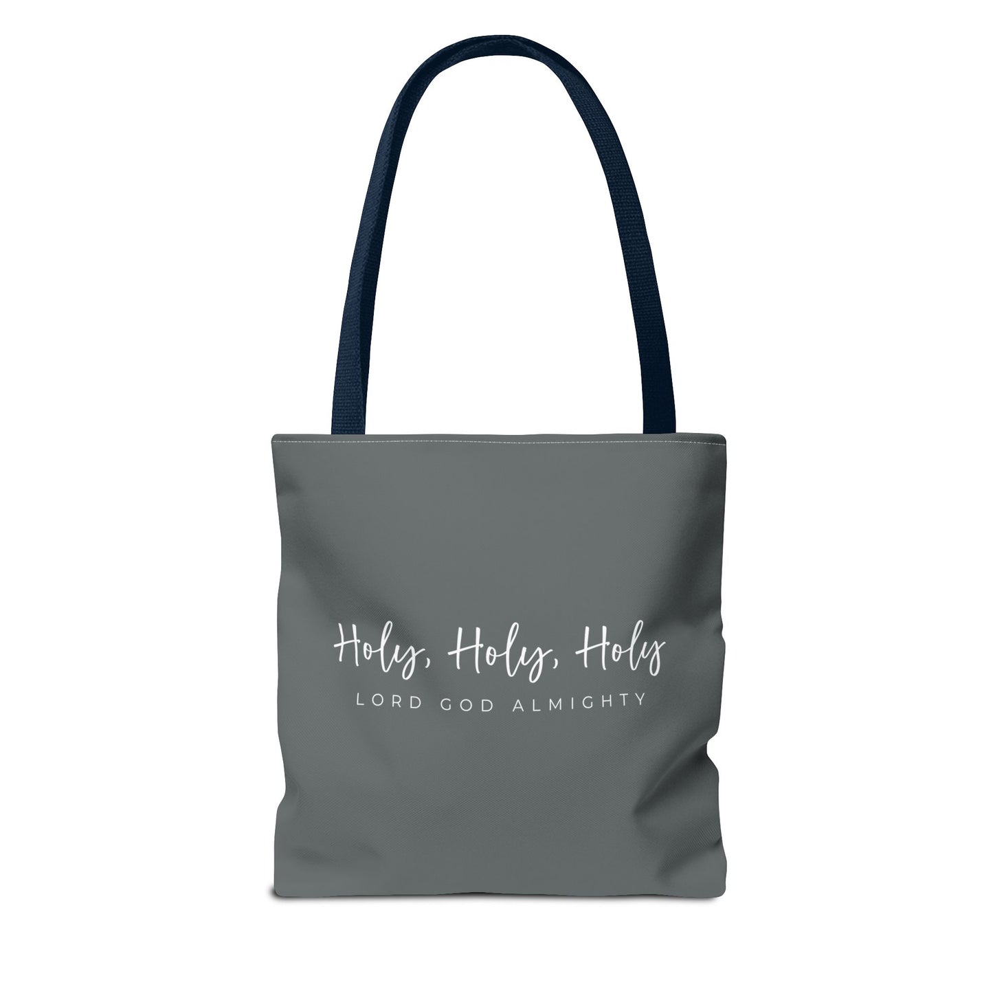 (tote bags) Holy Holy Holy Lord God Almighty (grey)