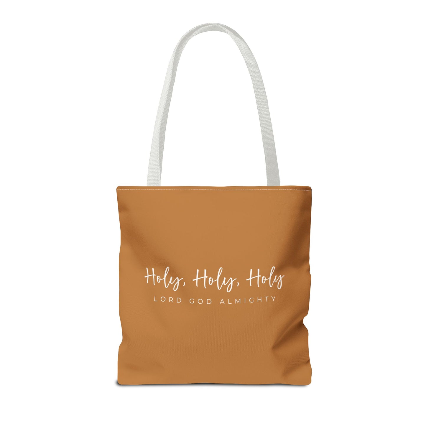 (tote bags) Holy Holy Holy Lord God Almighty (light brown)