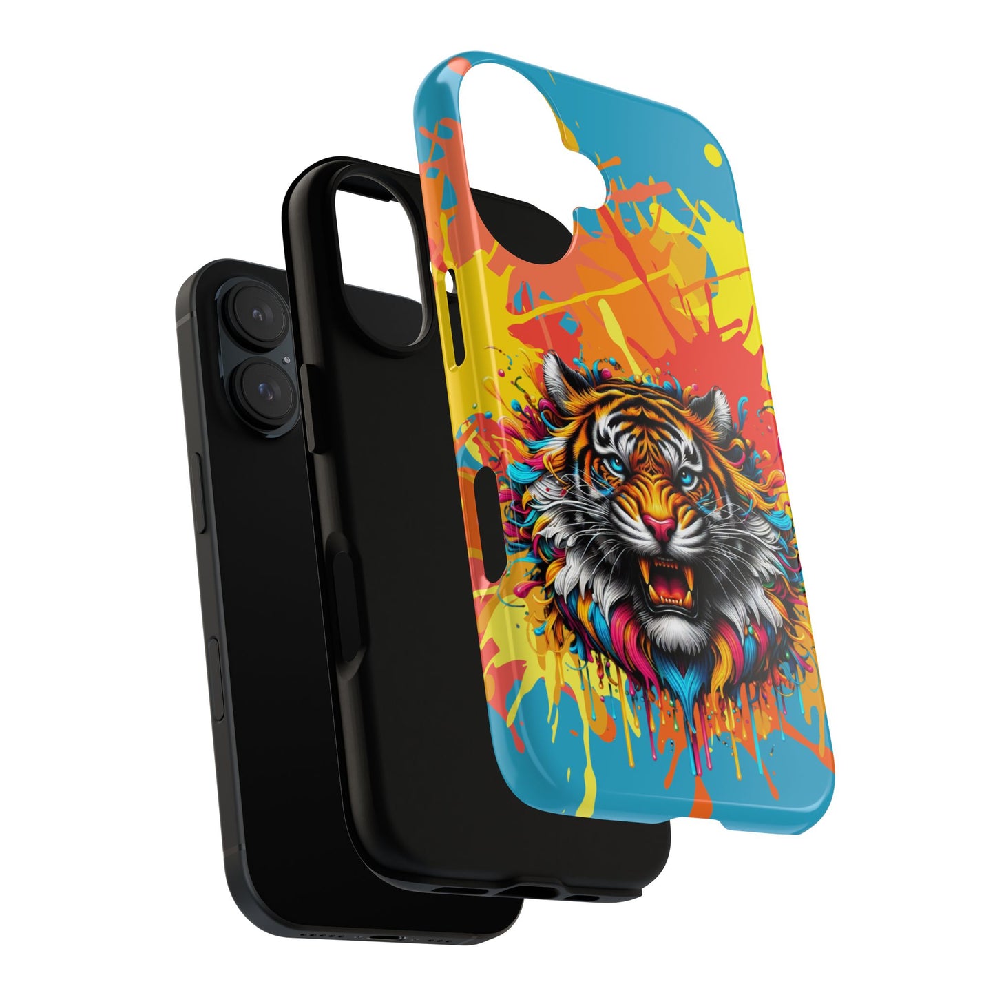 (phone cases) Roaring Tiger Tough Cases