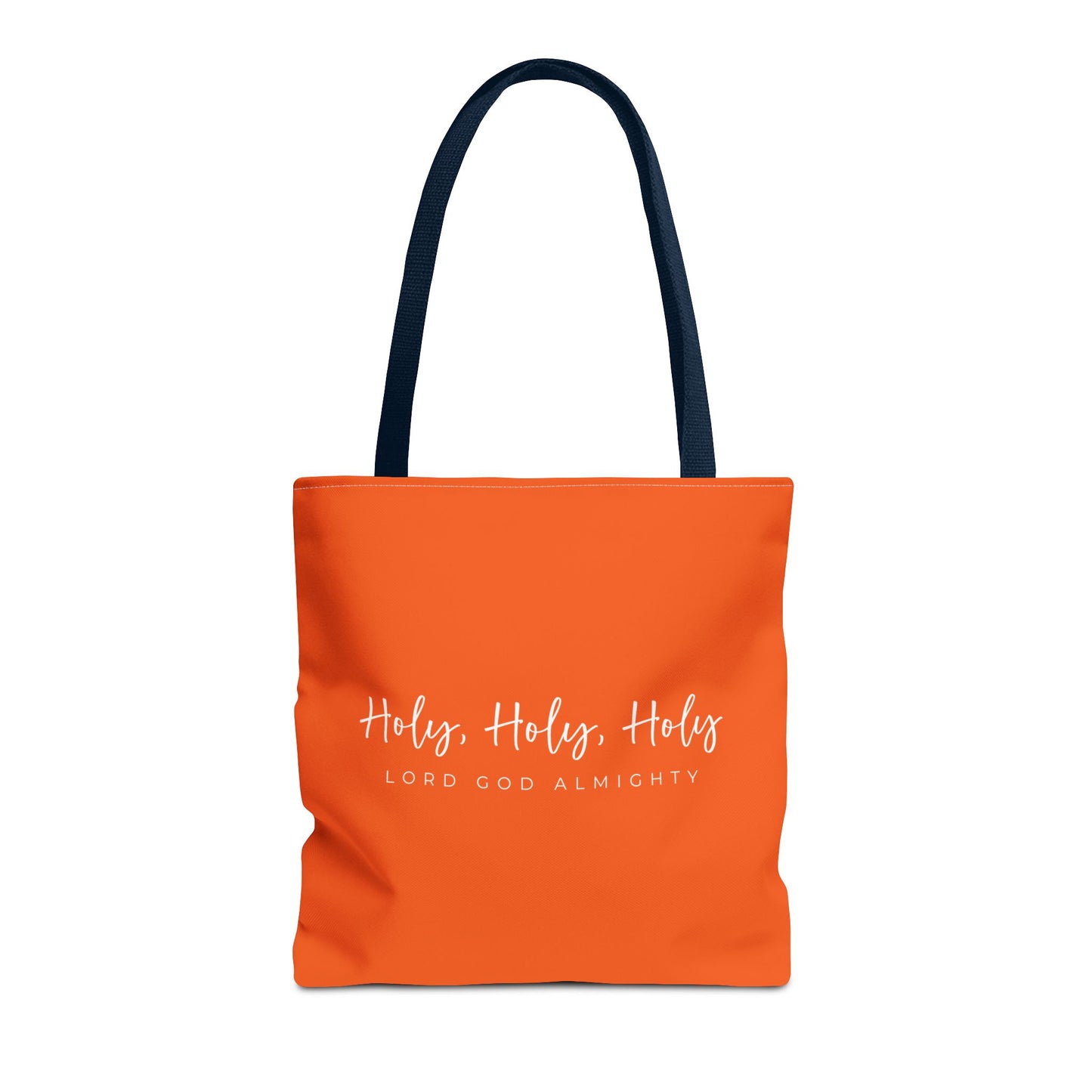 (tote bags) Holy Holy Holy Lord God Almighty (orange)