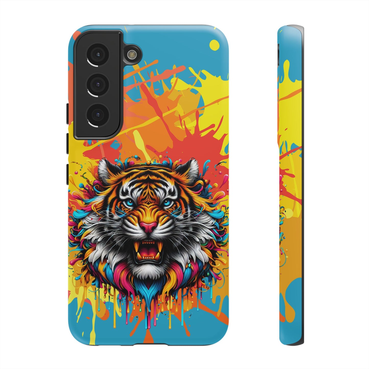 (phone cases) Roaring Tiger Tough Cases