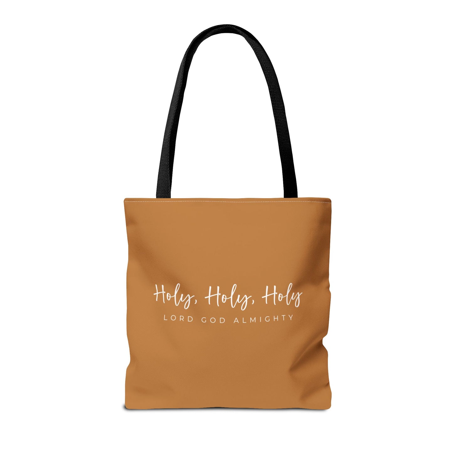 (tote bags) Holy Holy Holy Lord God Almighty (light brown)