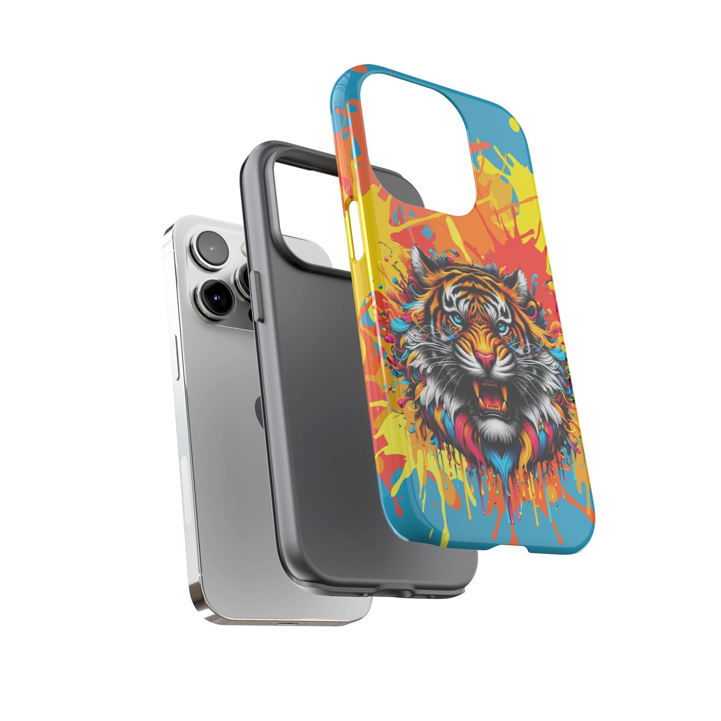 (phone cases) Roaring Tiger Tough Cases