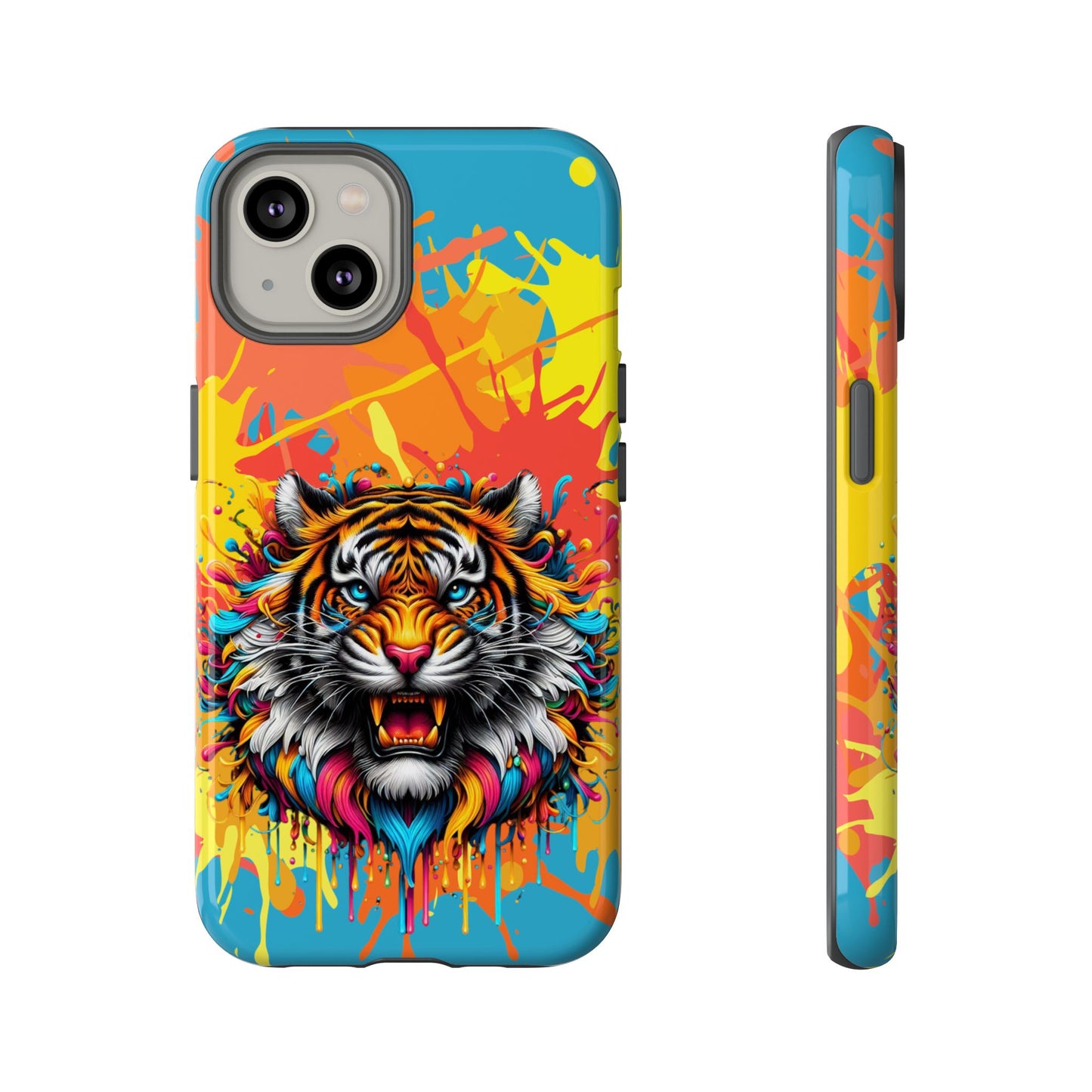 (phone cases) Roaring Tiger Tough Cases