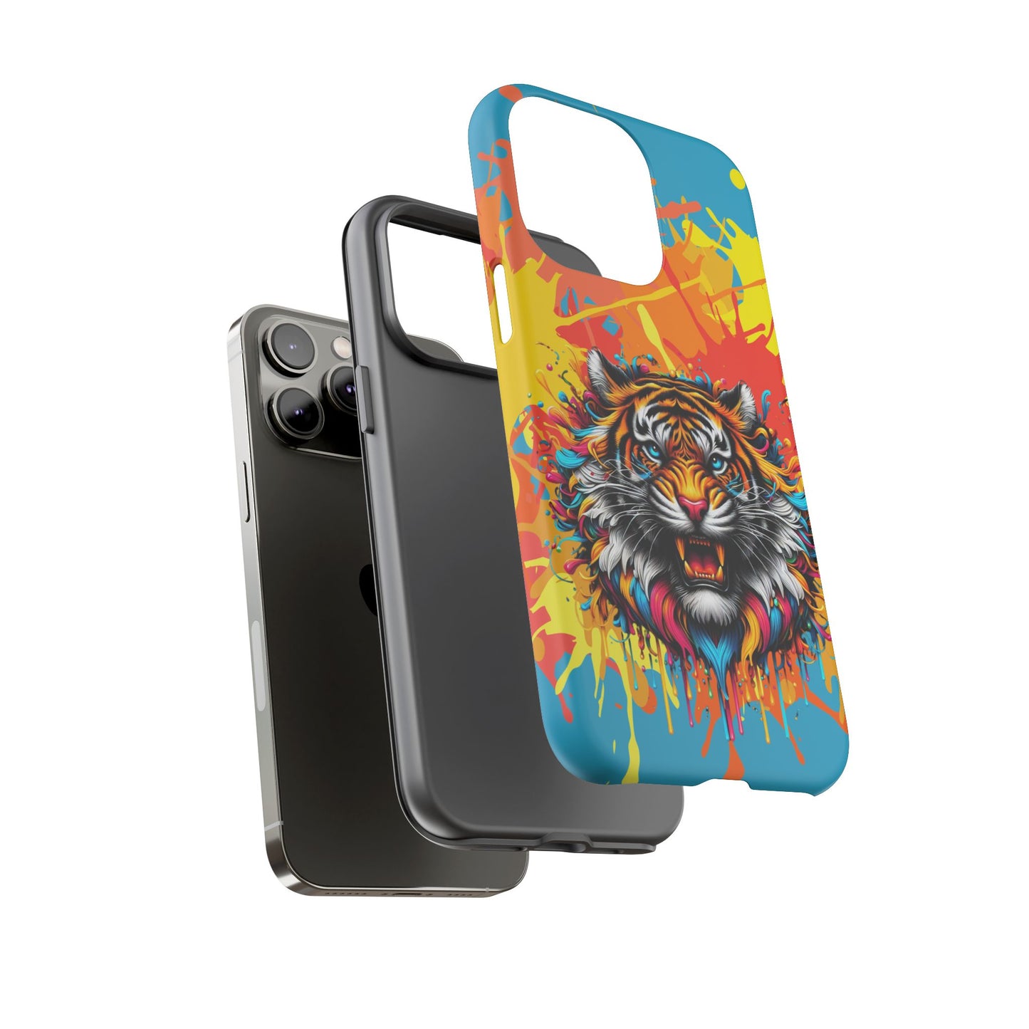 (phone cases) Roaring Tiger Tough Cases