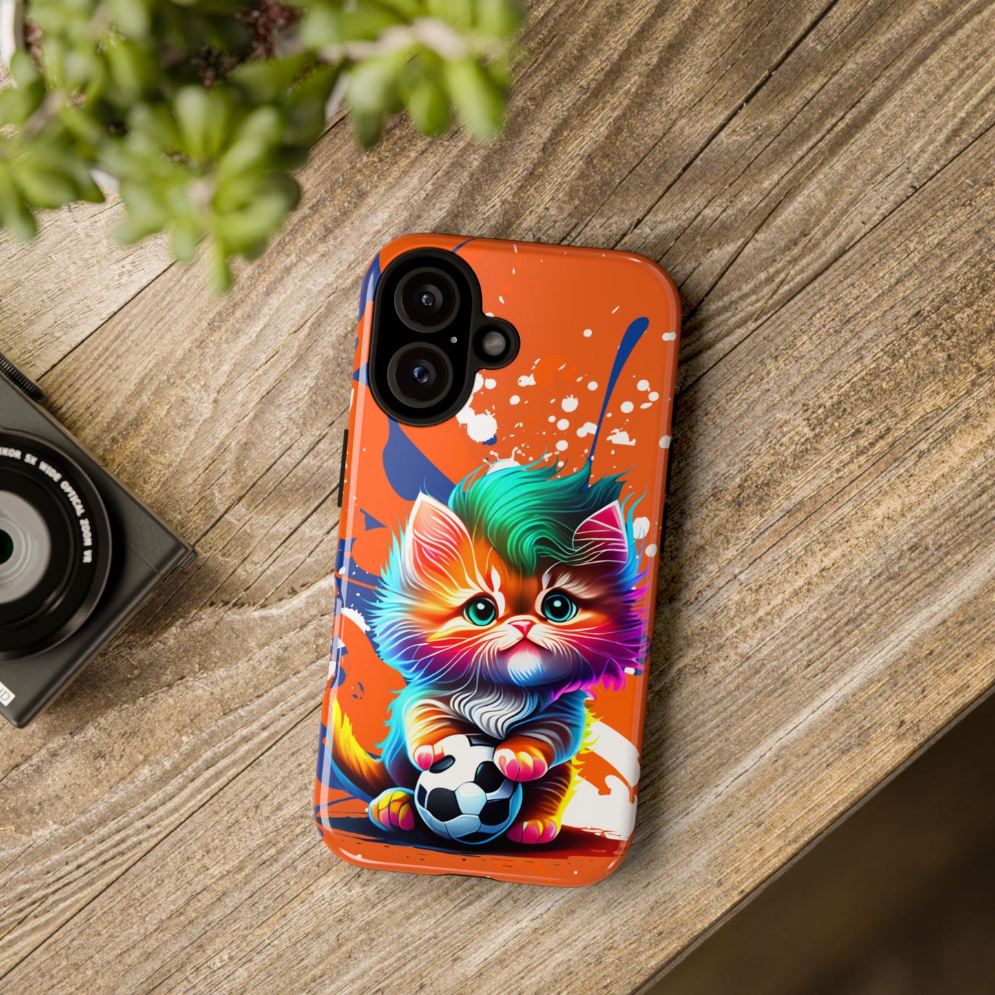 (phone cases) Baby Face Kitty Tough Cases