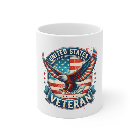 (mugs) United States Veteran Mug 11oz