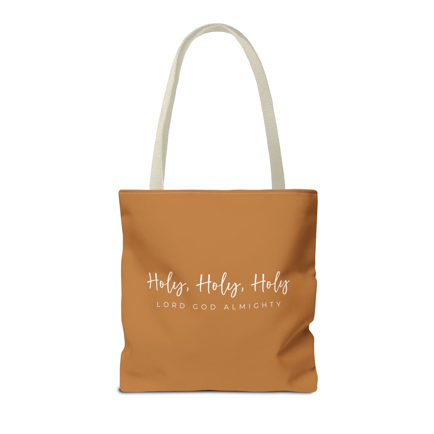 (tote bags) Holy Holy Holy Lord God Almighty (light brown)