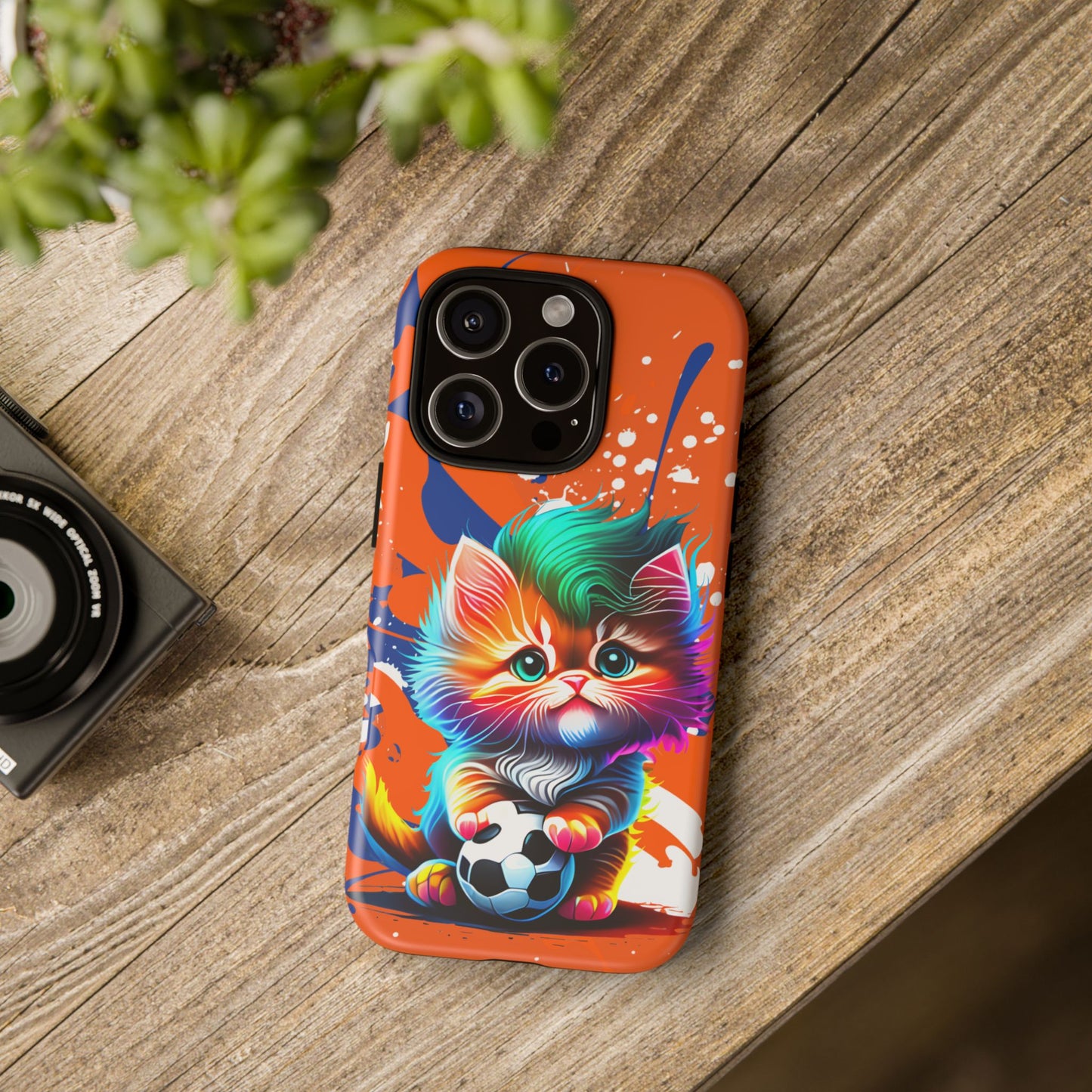 (phone cases) Baby Face Kitty Tough Cases