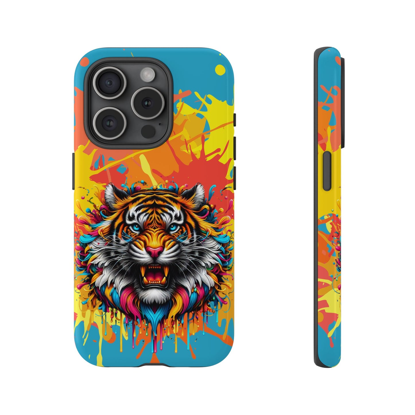 (phone cases) Roaring Tiger Tough Cases