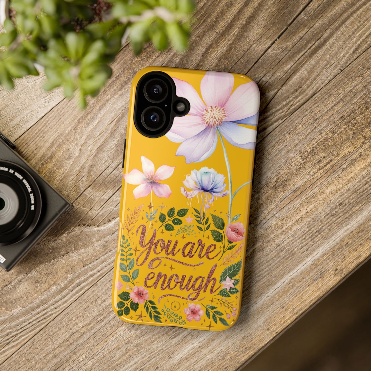 (phone cases) You Are Enough Tough Cases