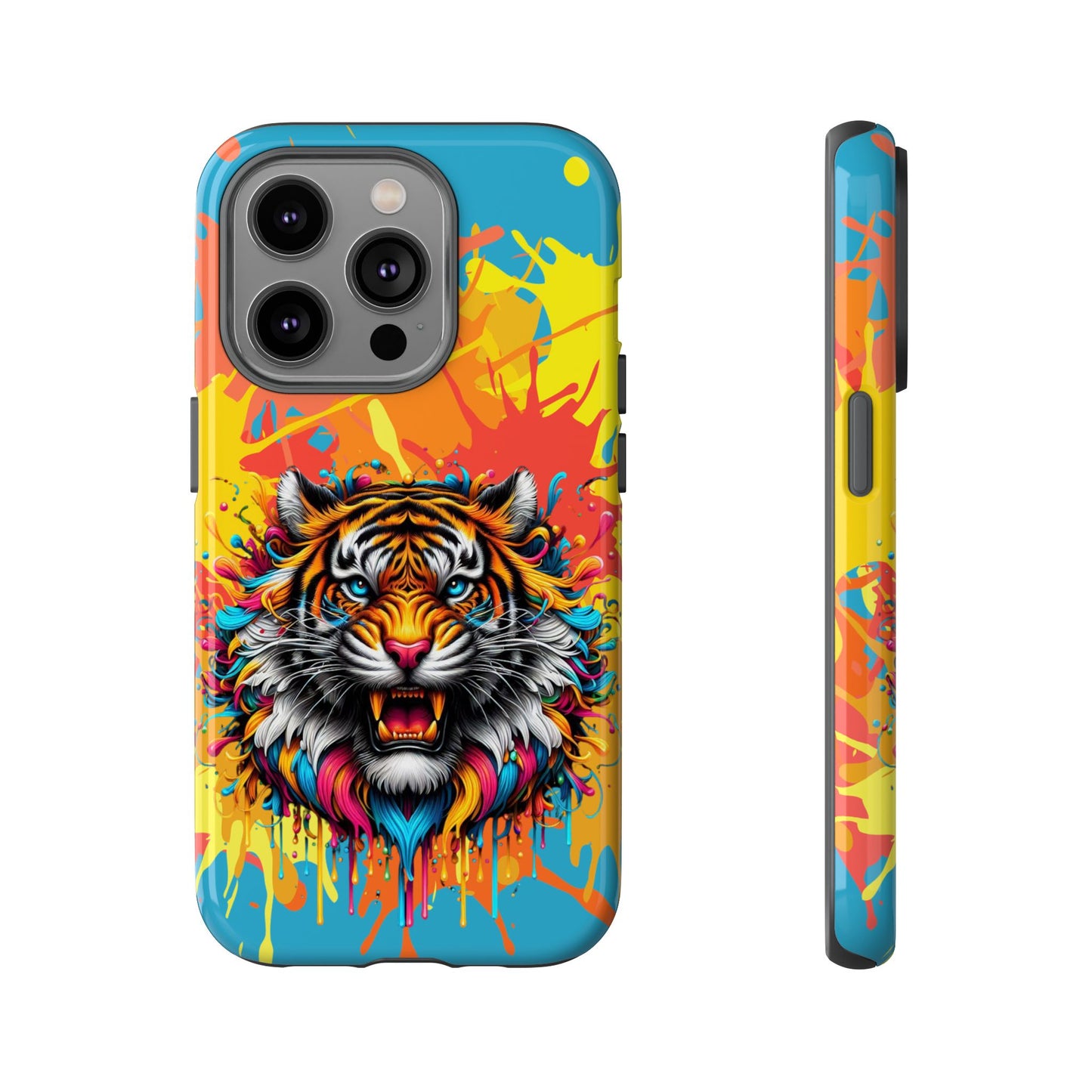 (phone cases) Roaring Tiger Tough Cases