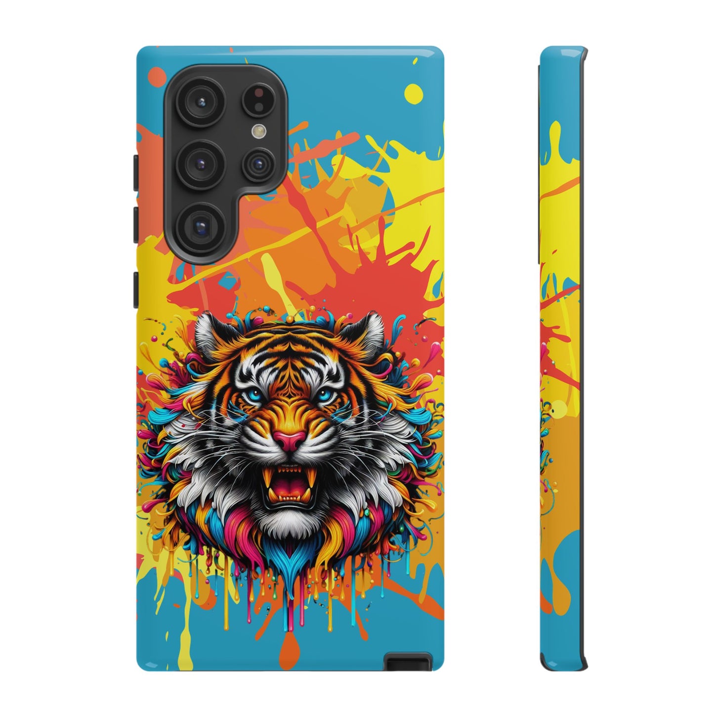 (phone cases) Roaring Tiger Tough Cases