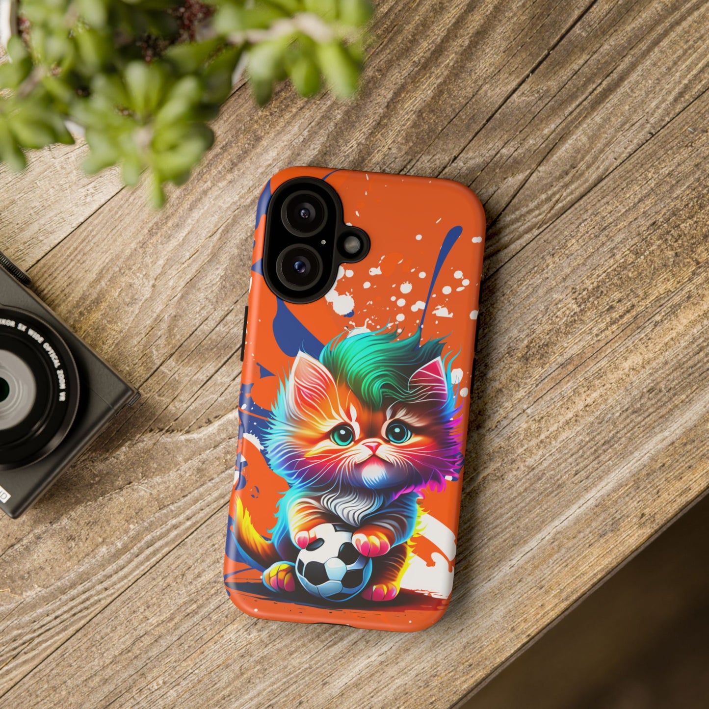 (phone cases) Baby Face Kitty Tough Cases