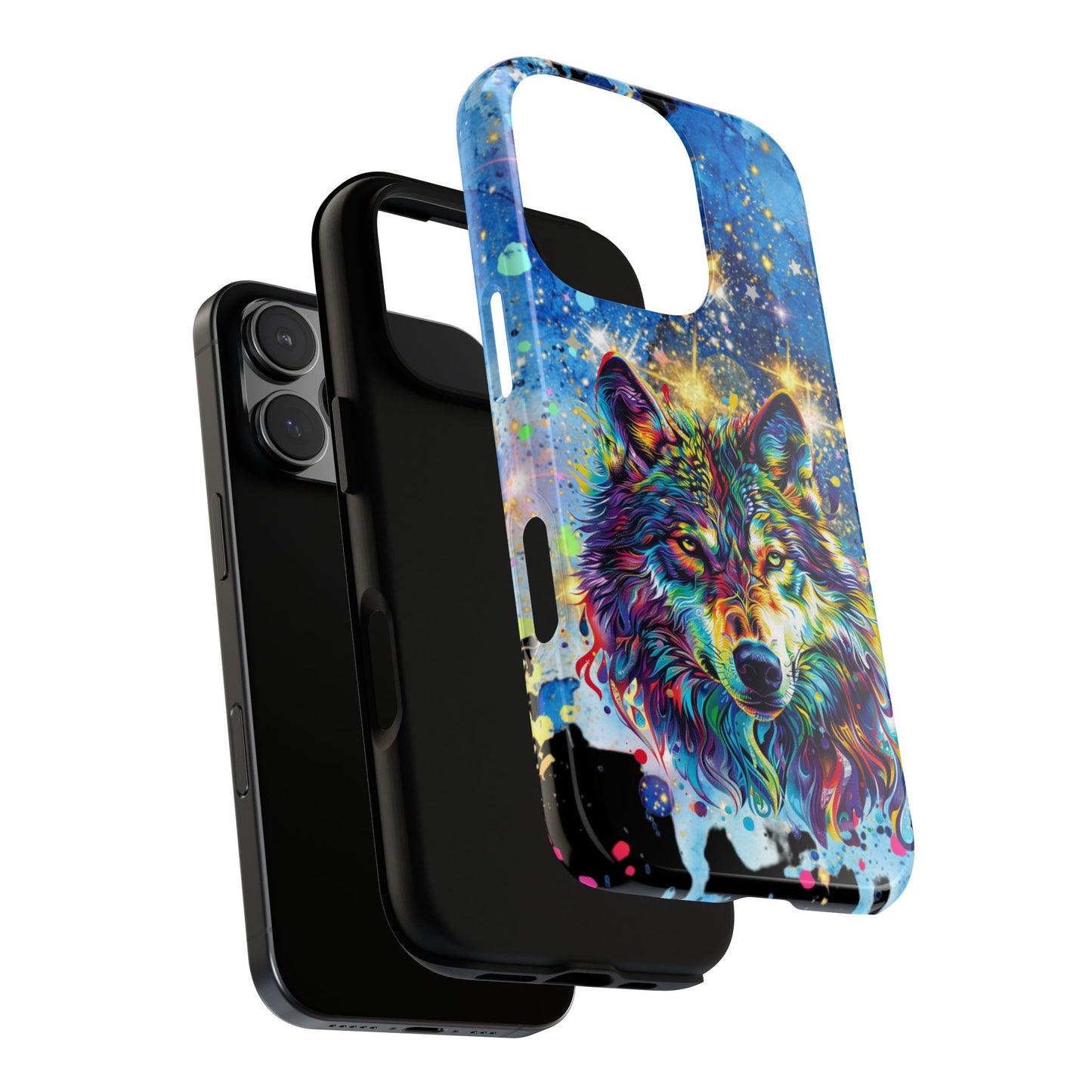 (phone cases) Starlight wolf Tough Cases