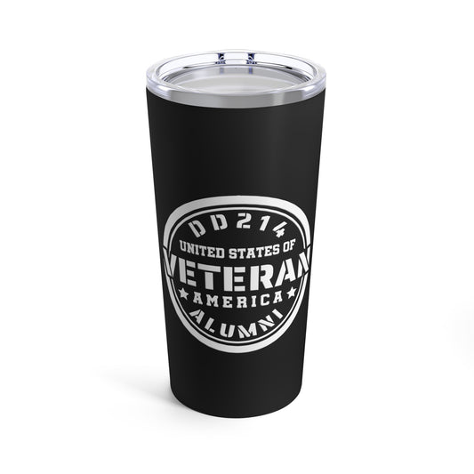 Veteran DD 214 Tumbler 20oz (black)