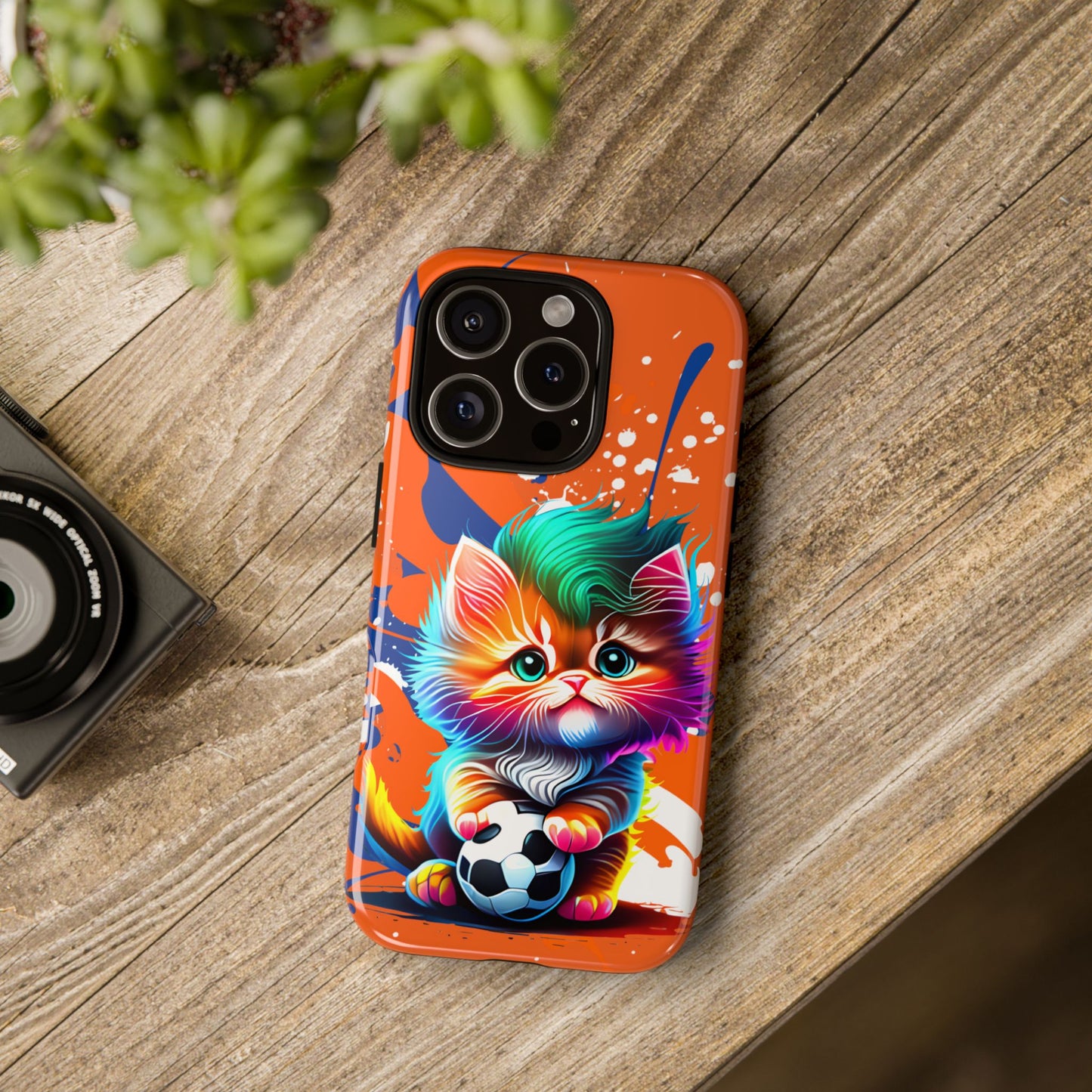 (phone cases) Baby Face Kitty Tough Cases