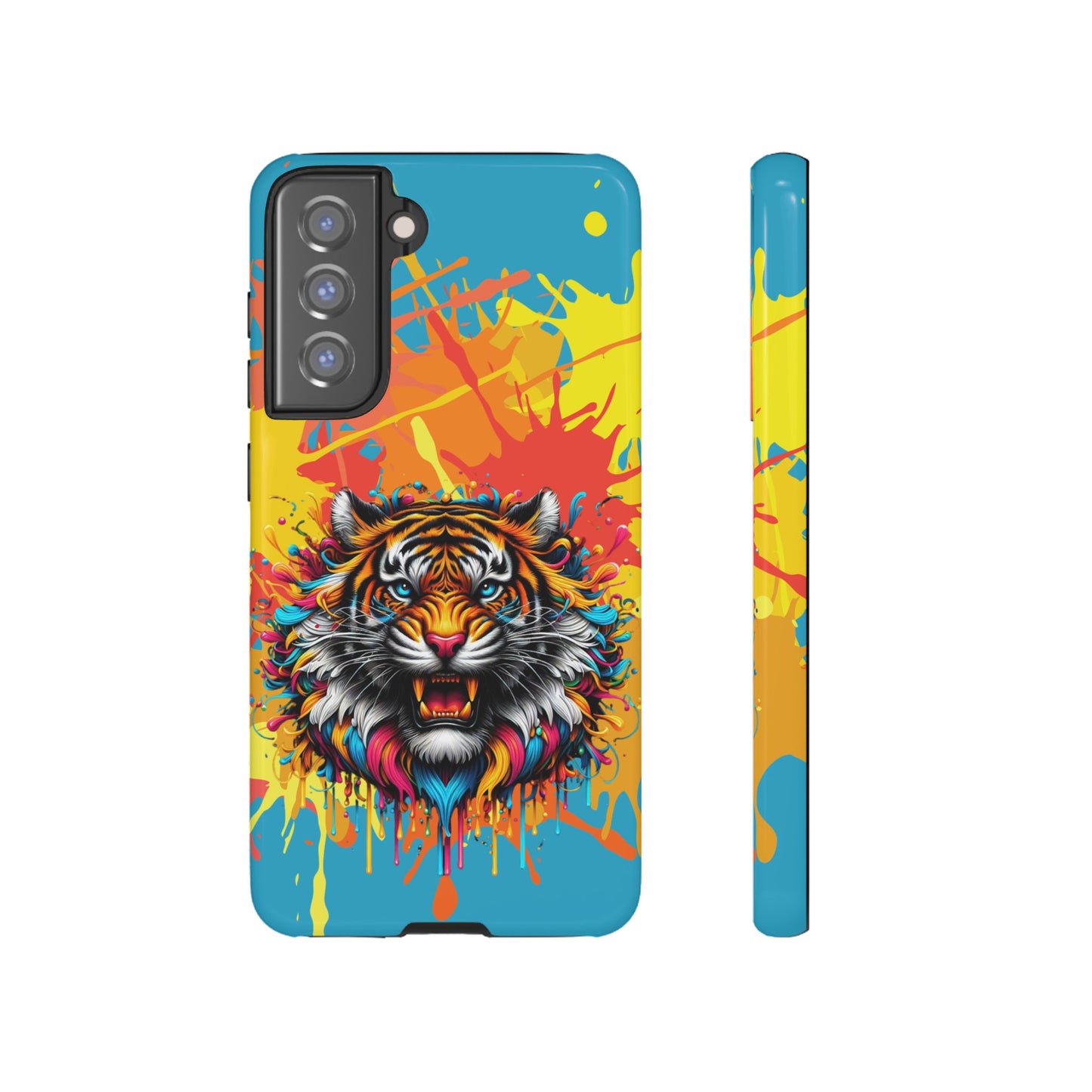 (phone cases) Roaring Tiger Tough Cases