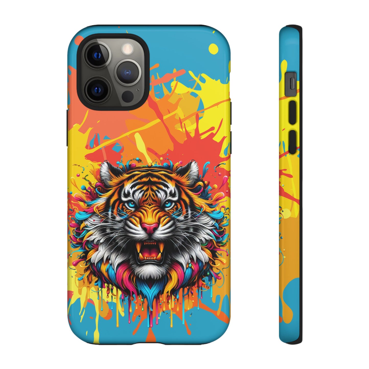 (phone cases) Roaring Tiger Tough Cases