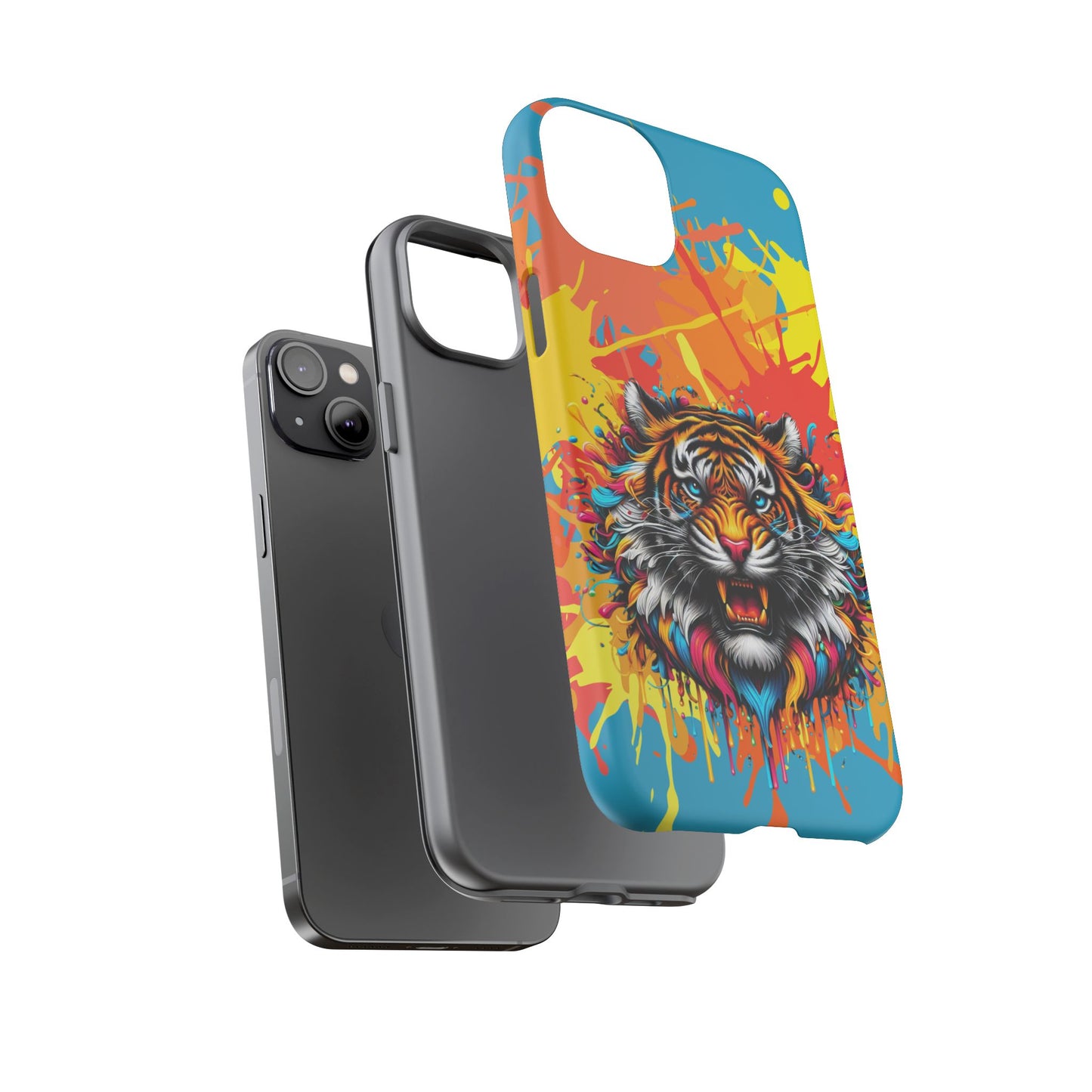 (phone cases) Roaring Tiger Tough Cases